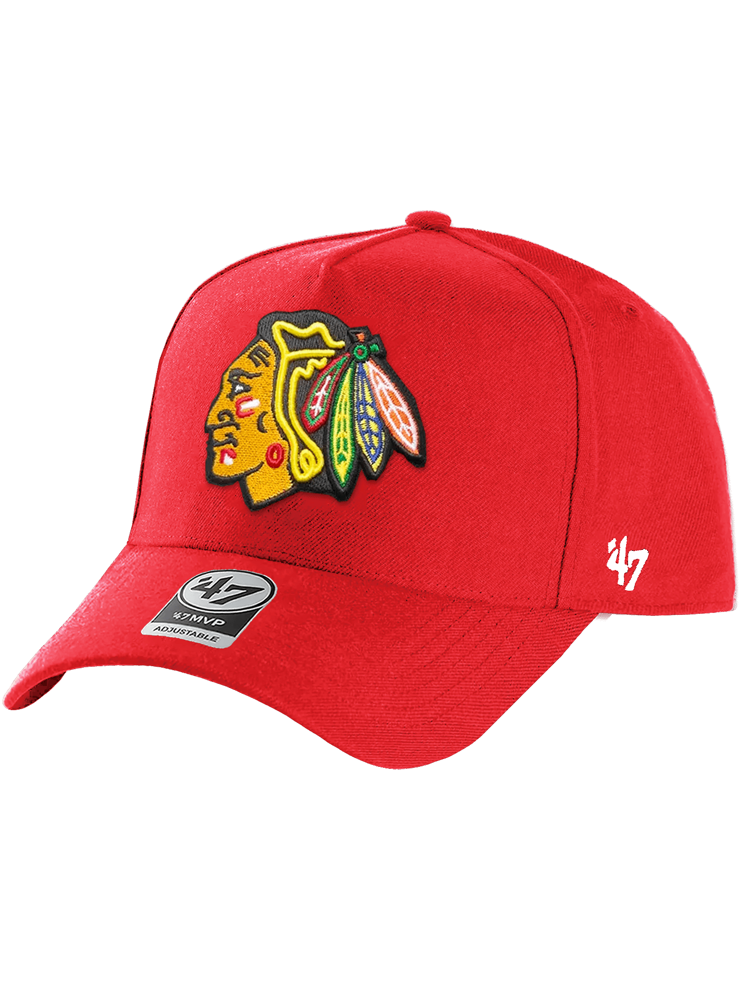Chicago Blackhawks '47 NHL Team MVP DT Snapback Hat - Red