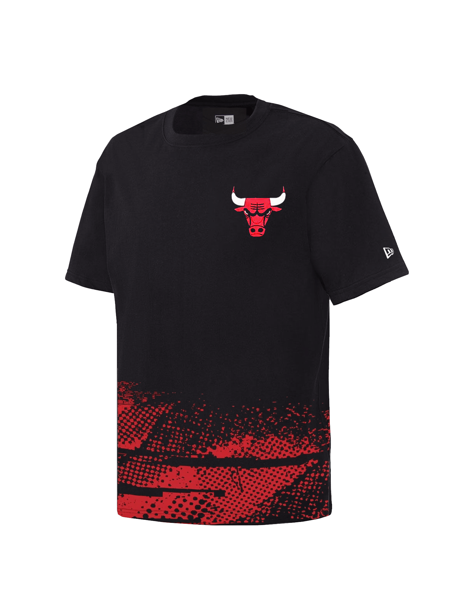 Chicago Bulls New Era NBA 24-25 Tip-Off T-Shirt - Black