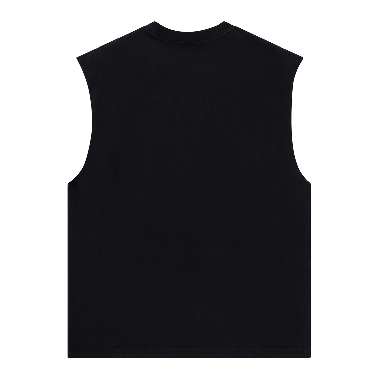 Chicago Bulls Mitchell & Ness NBA 93 Champs Vintage Muscle T-Shirt - Faded Black