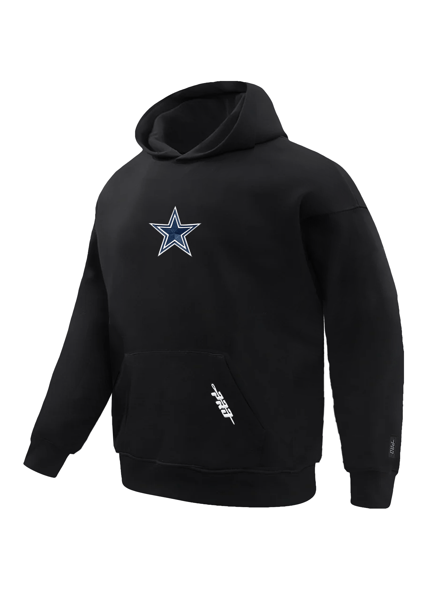 Dallas Cowboys Pro Standard NFL Icon Drop Shoulder Hoodie Jumper - Black