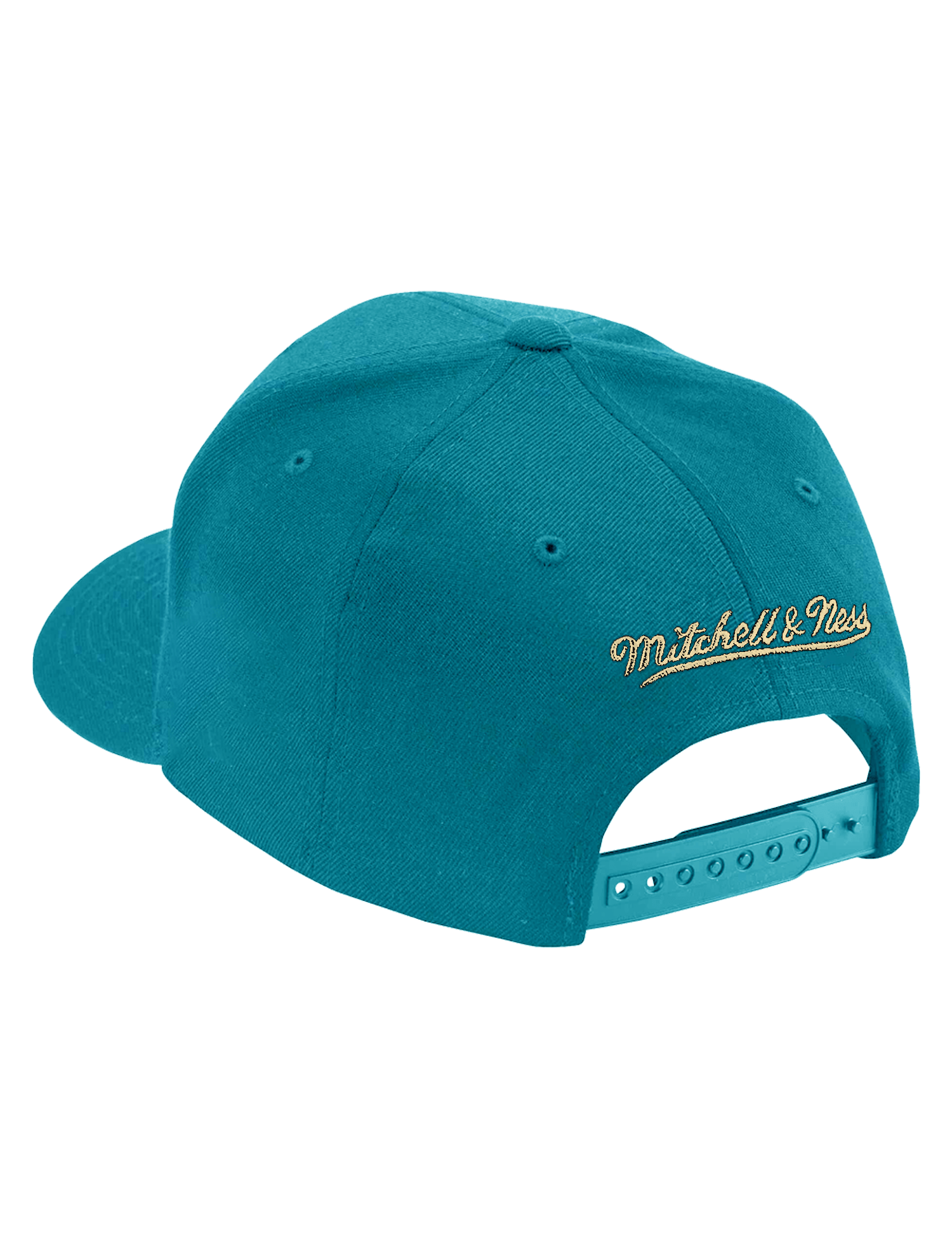 Charlotte Hornets Mitchell & Ness NBA Layup Classic Red Snapback Hat - Teal