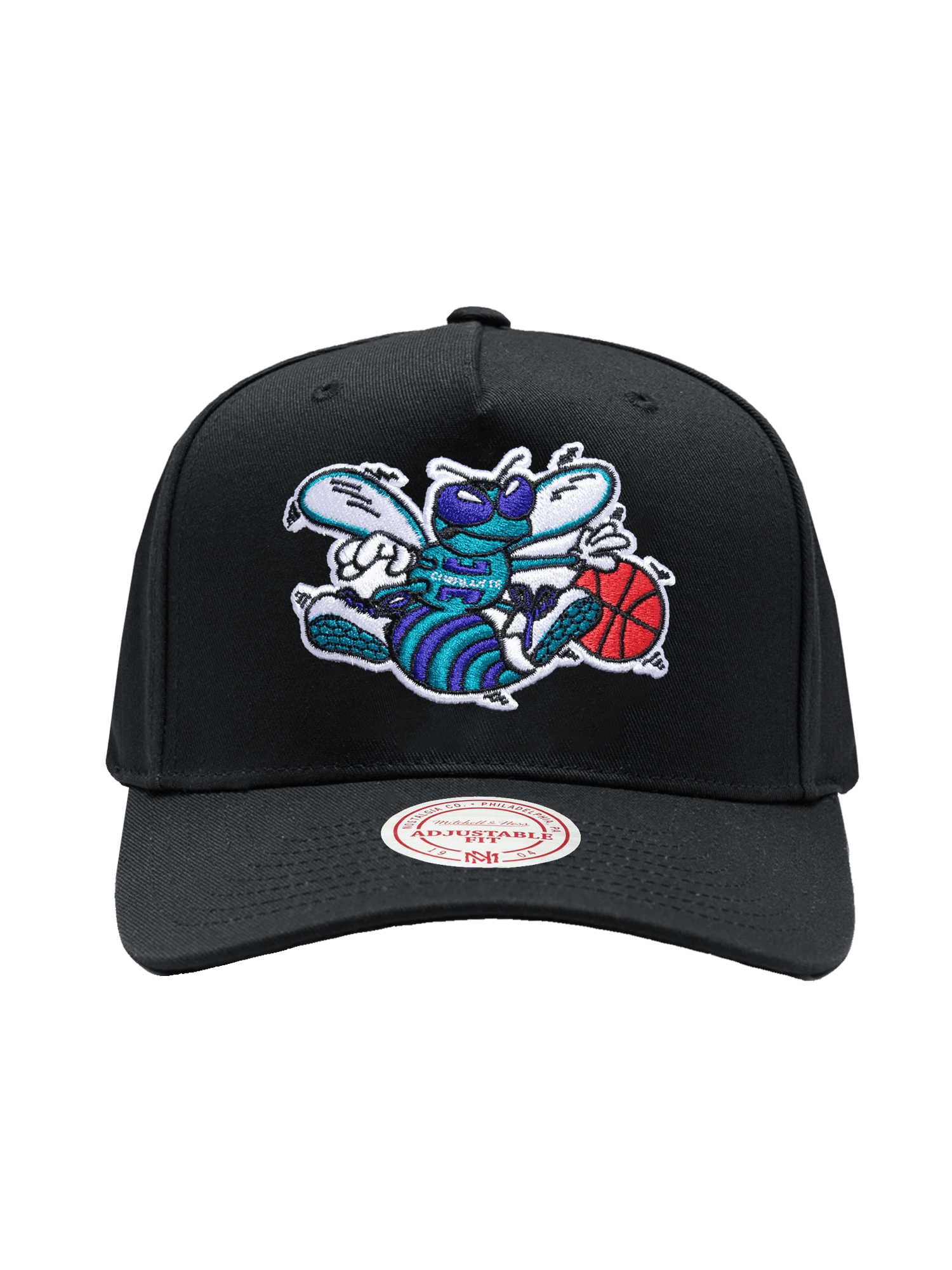 Charlotte Hornets Mitchell & Ness NBA HWC MVP Snapback Hat - Black