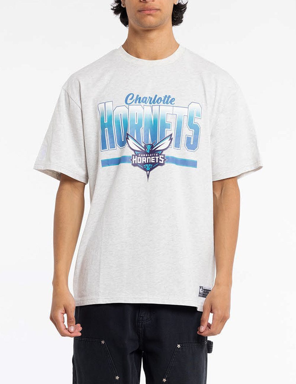 Charlotte Hornets NBA Bloomfield Vintage T-Shirt - Marle