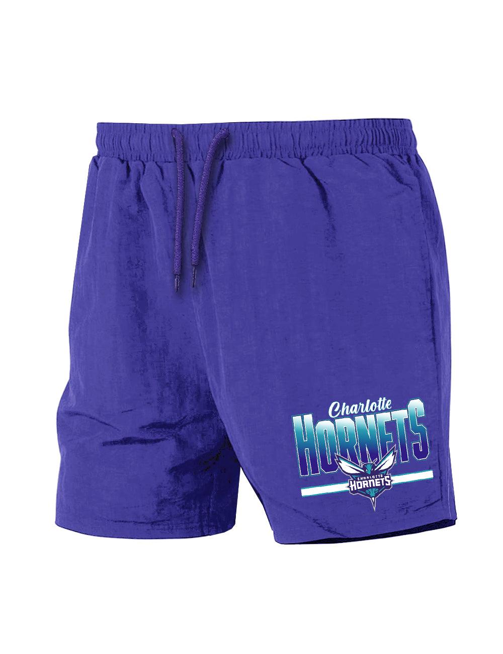 Charlotte Hornets NBA Bloomfield Nylon Shorts - Purple