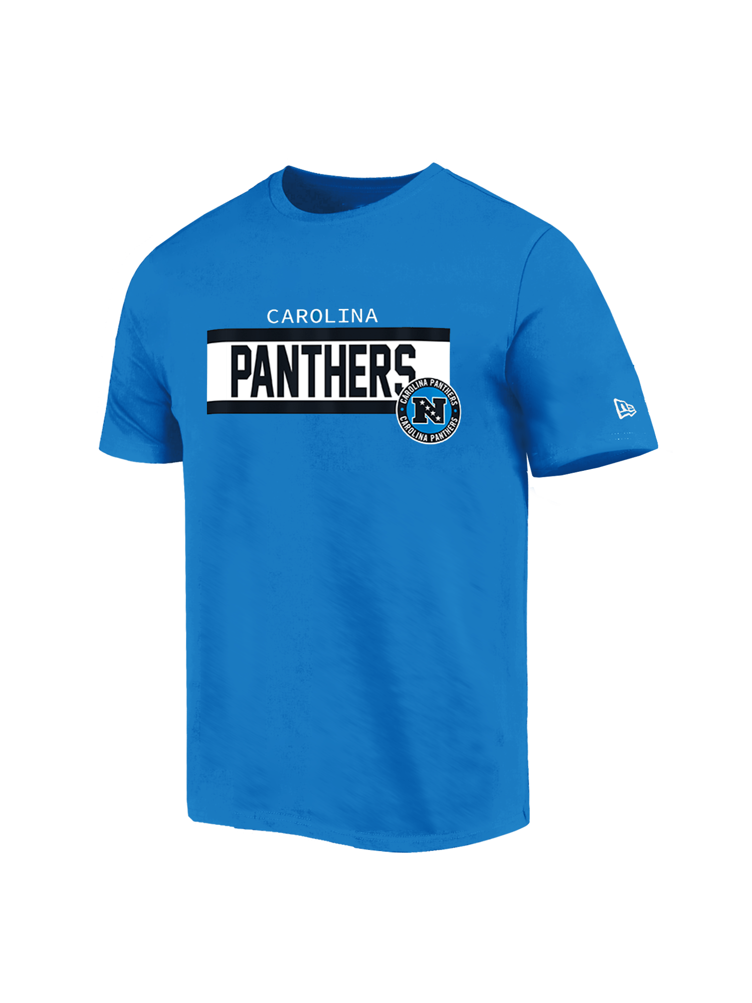 Carolina Panthers New Era NFL 24 Sideline T-Shirt - Blue