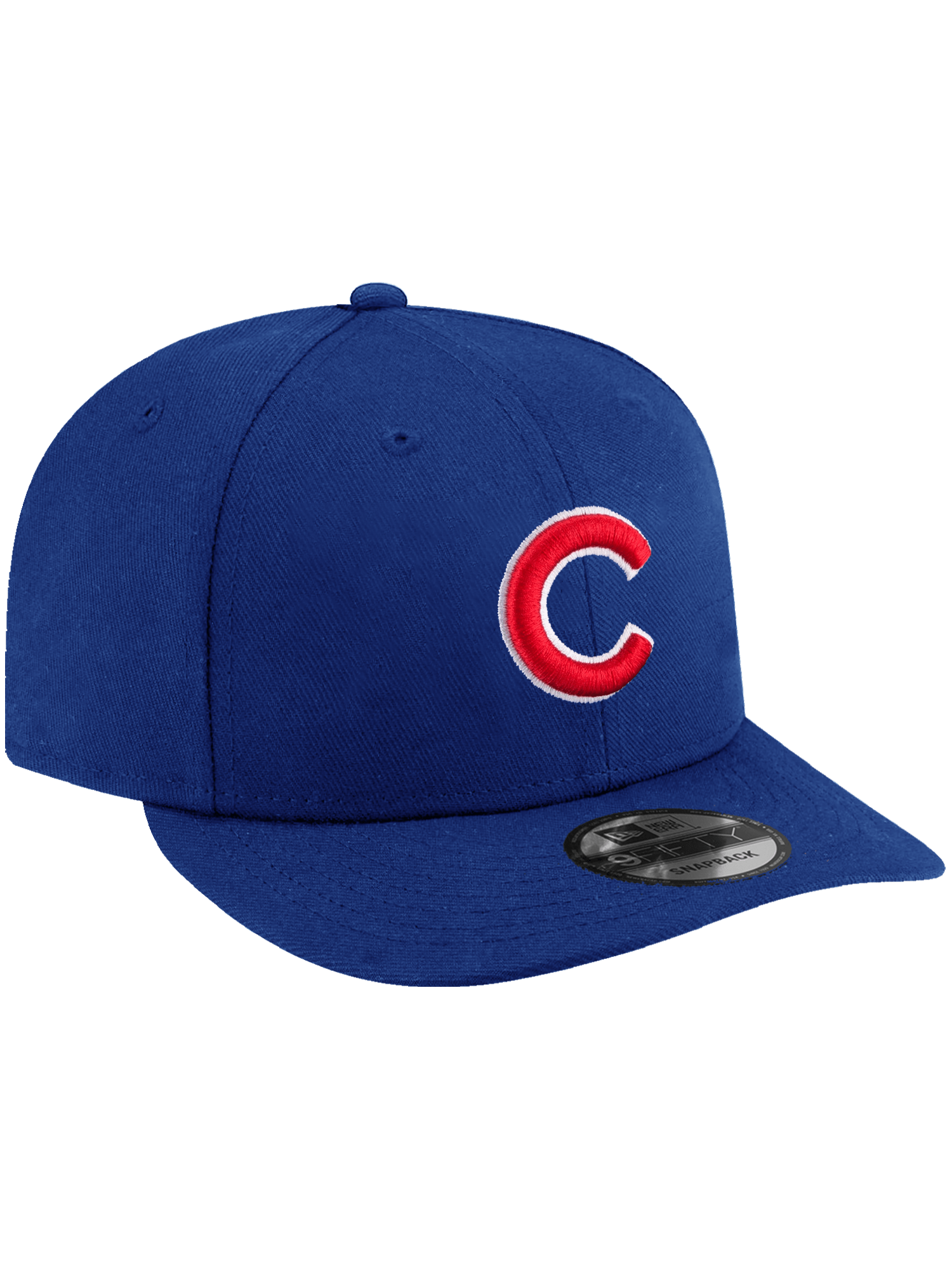 Chicago Cubs New Era MLB Team Pre-Curved 9FIFTY Snapback Hat - Blue