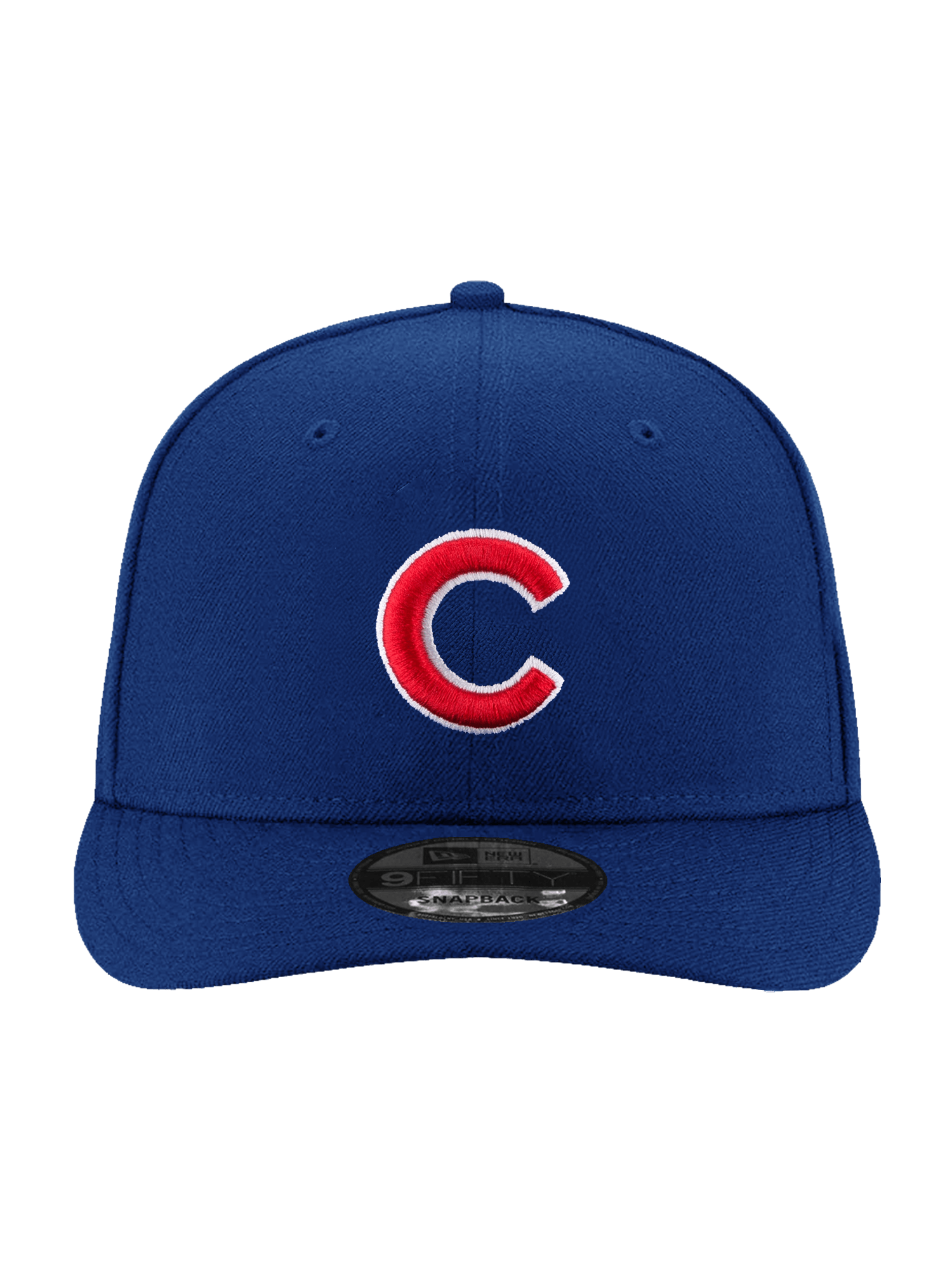 Chicago Cubs New Era MLB Team Pre-Curved 9FIFTY Snapback Hat - Blue
