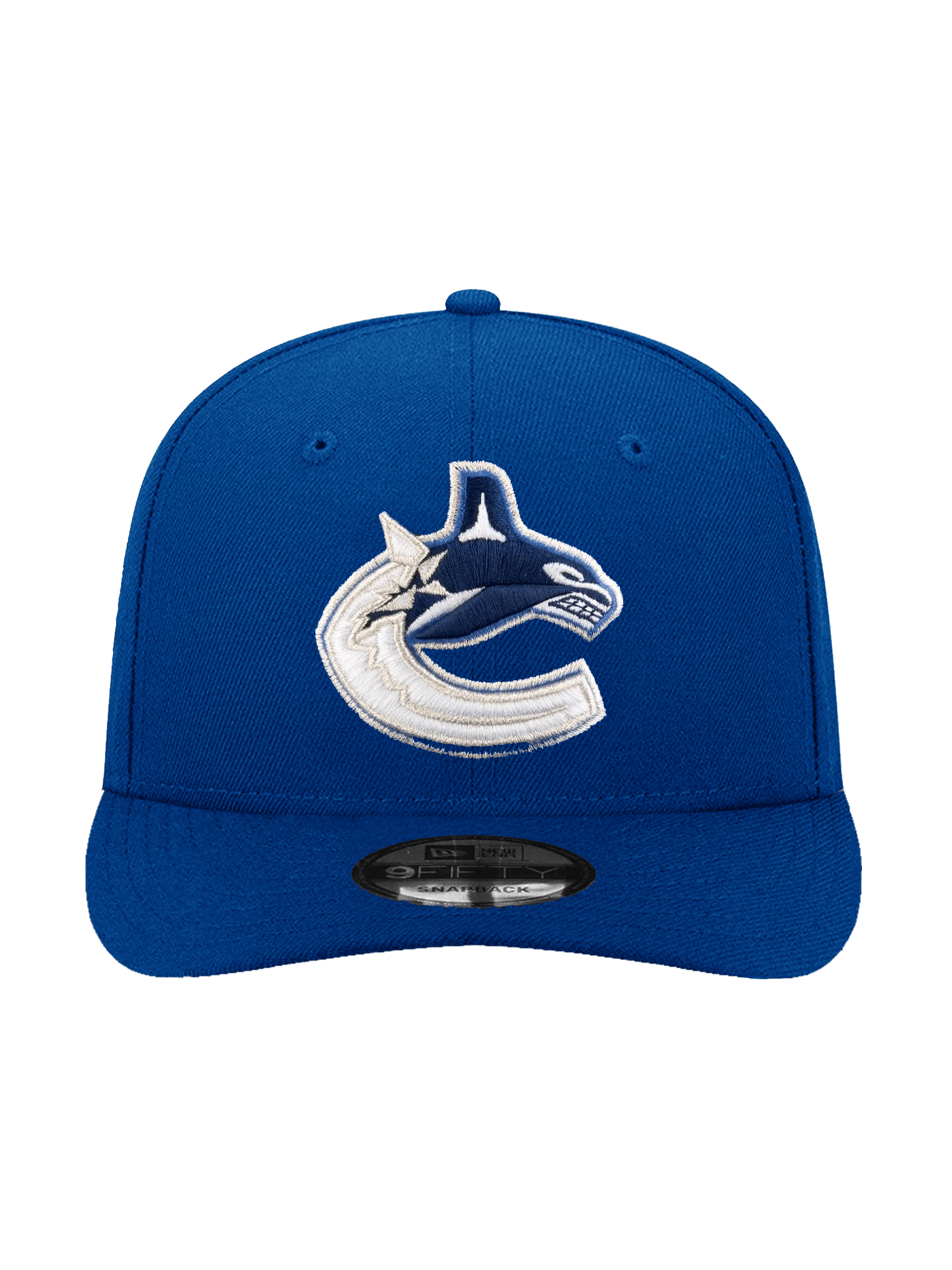 Vancouver Canucks New Era NHL Team 9FIFTY Pre-Curved Snapback Hat - Blue