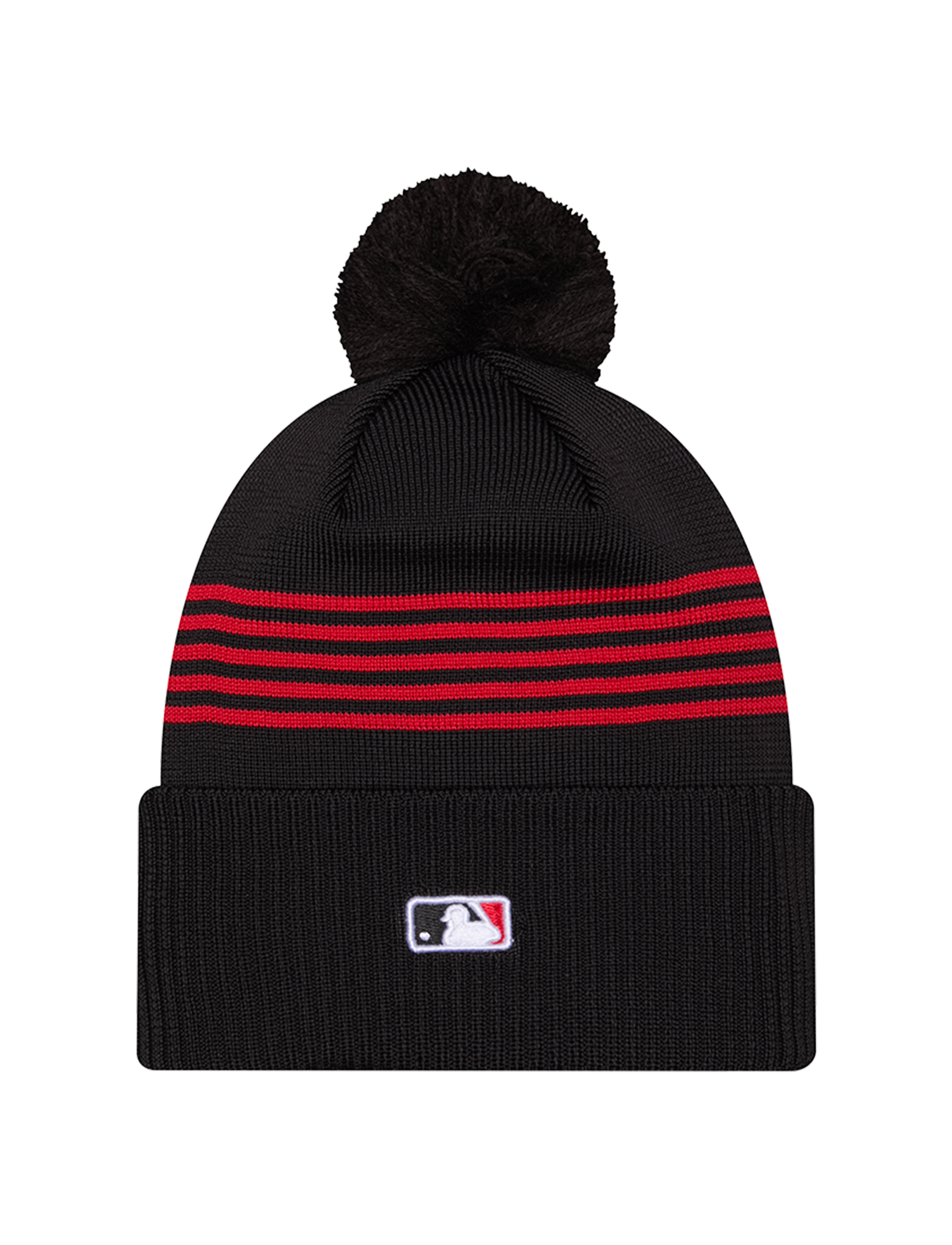 Cincinnati Reds New Era MLB City Connect Knit Beanie - Black