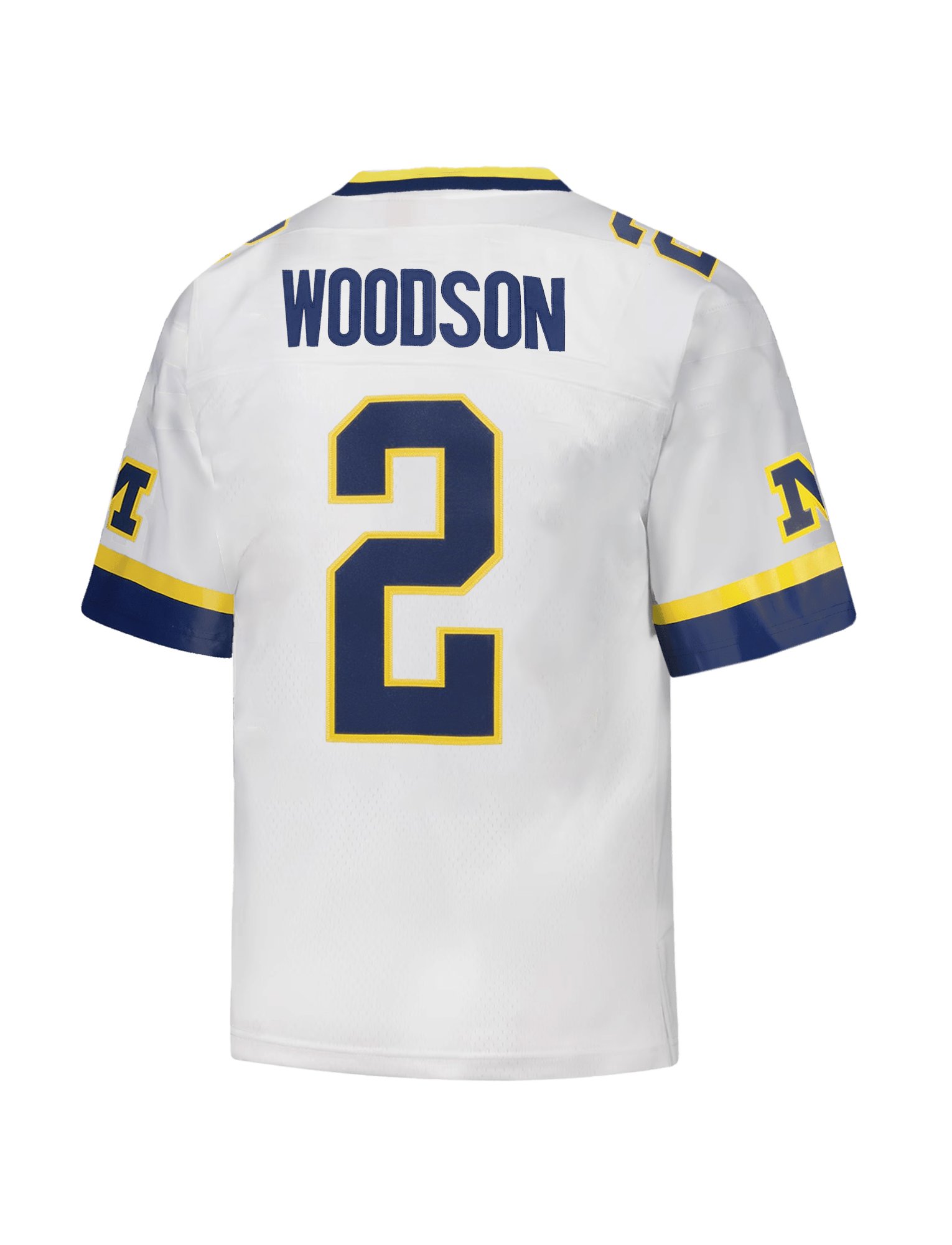 Charles Woodson Michigan Wolverines Mitchell & Ness NCAA 97 Legacy Jersey - White