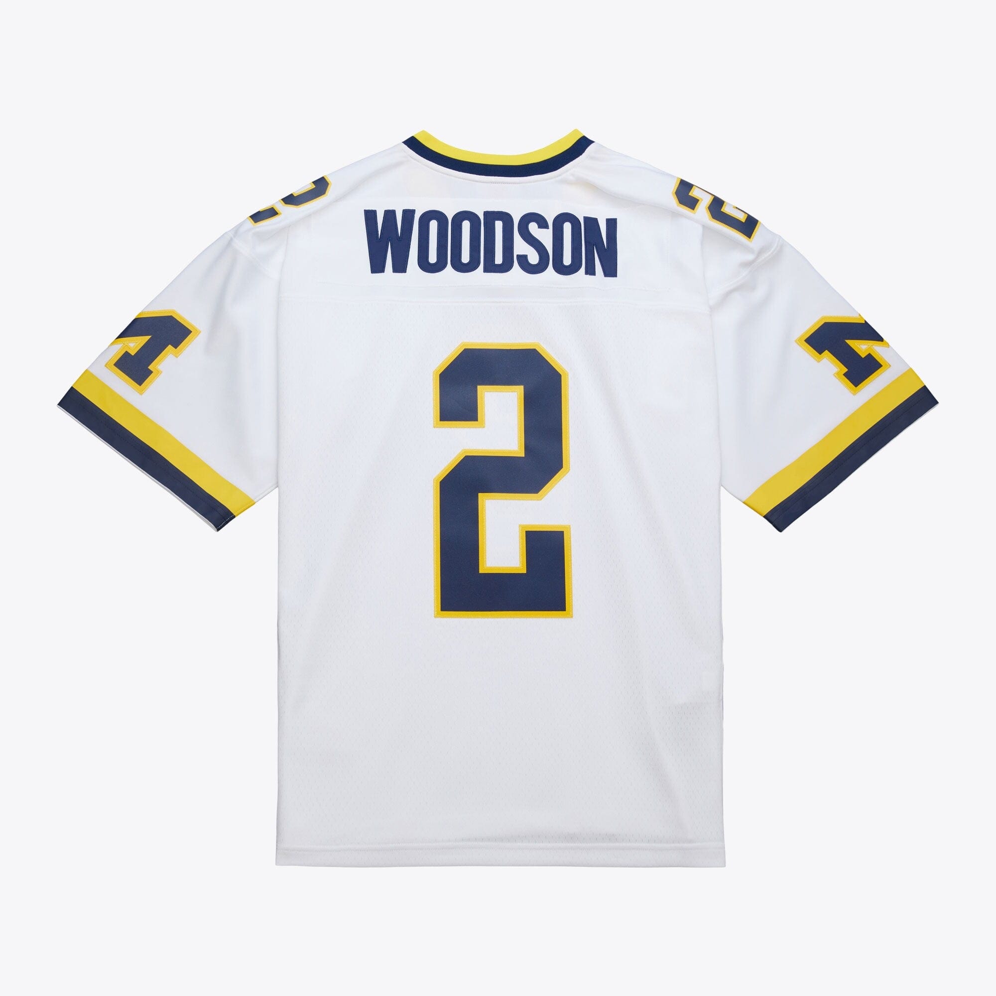 Charles Woodson Michigan Wolverines Mitchell & Ness NCAA 97 Legacy Jersey - White