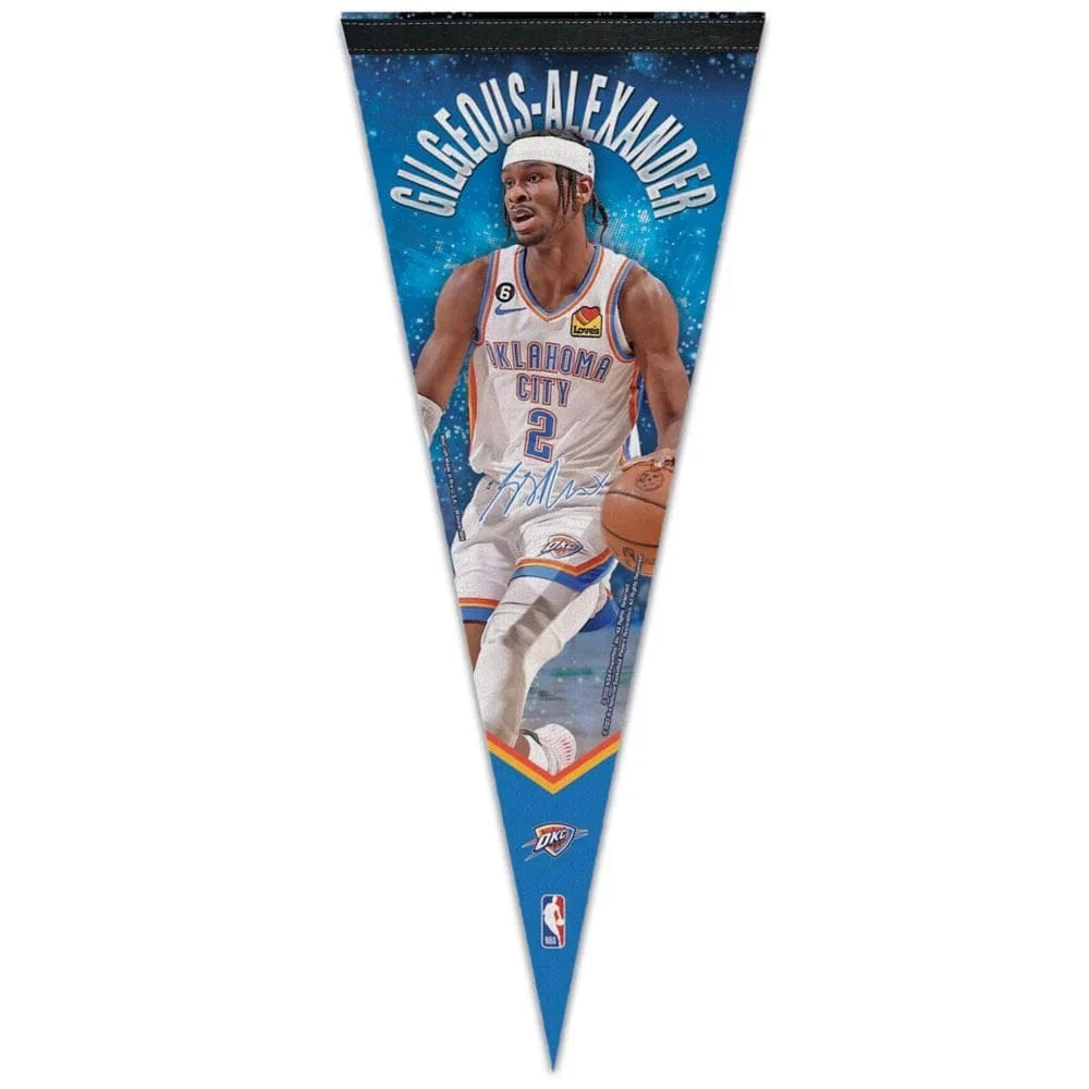 Shai Gilgeous-Alexander Oklahoma City Thunder Wincraft NBA 12" x 30" Pennant