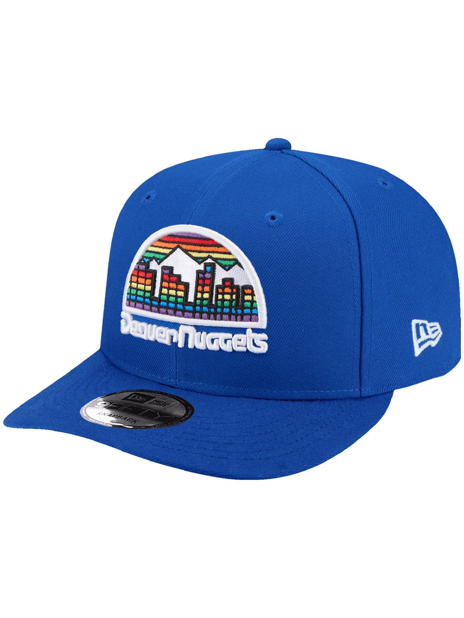 Denver Nuggets New Era NBA HWC 9FIFTY Pre-Curved Snapback Hat - Blue