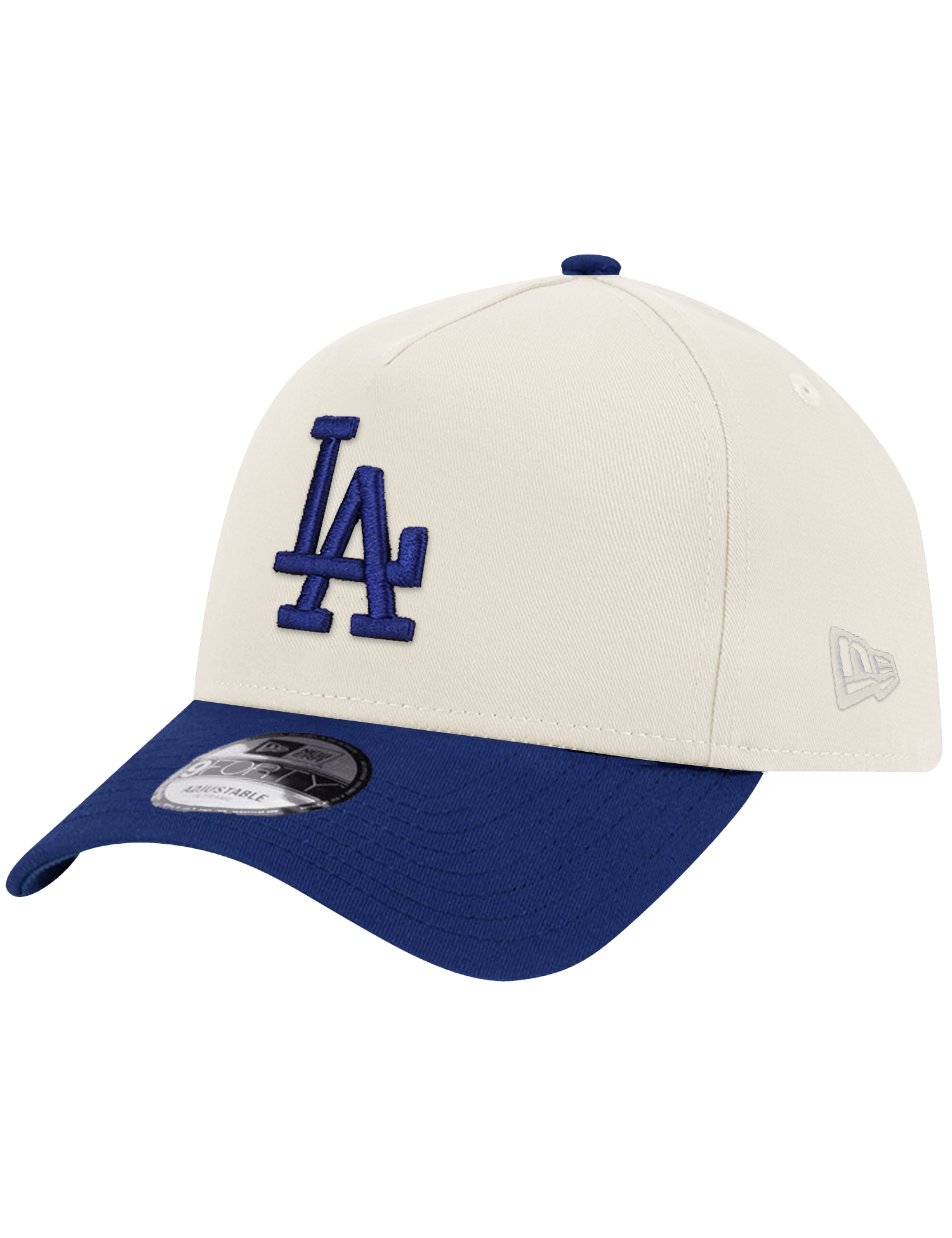 Los Angeles Dodgers New Era MLB Team 2T 9FORTY A-Frame Snapback Hat - Chrome