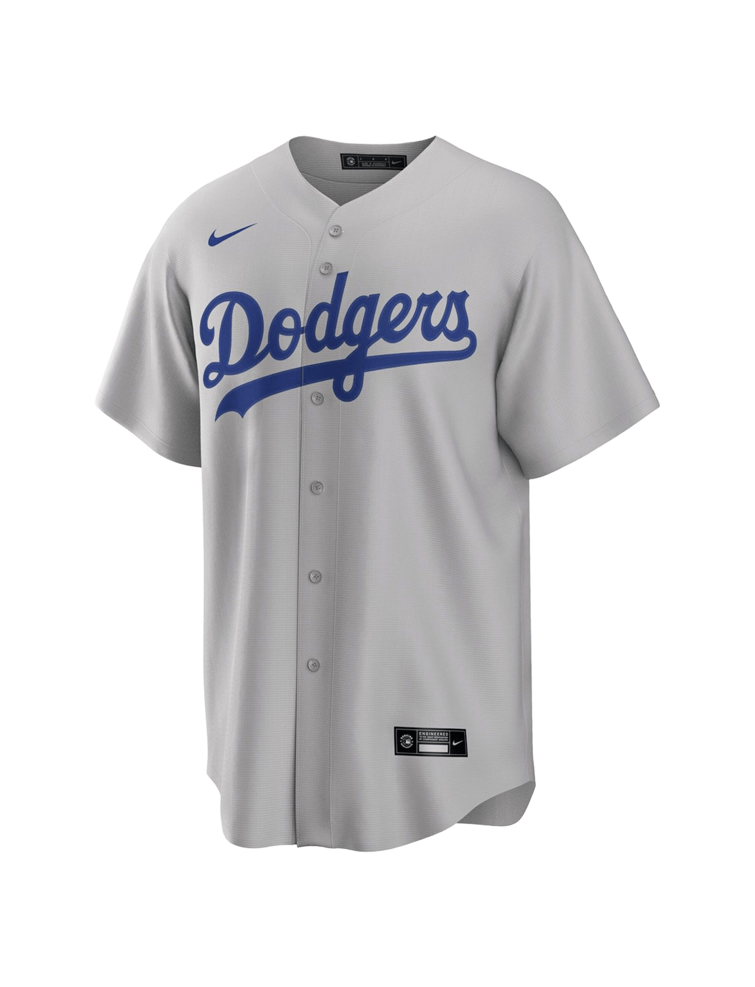 Los Angeles Dodgers Nike MLB Road Replica Jersey - Grey