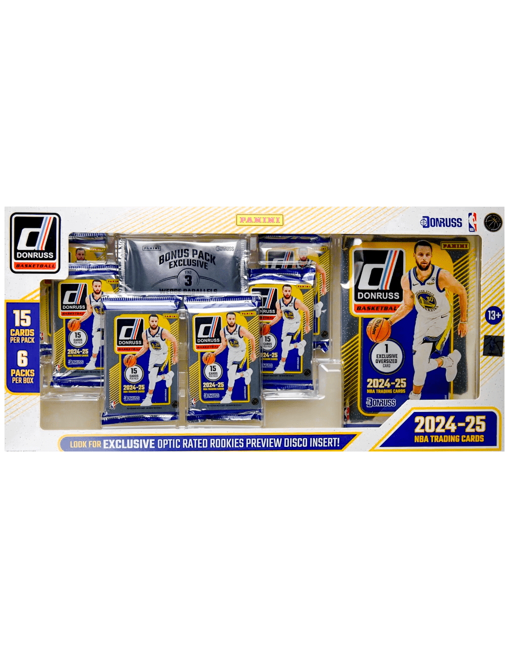 2024-25 NBA Panini Donruss Basketball Trading Card Super Box
