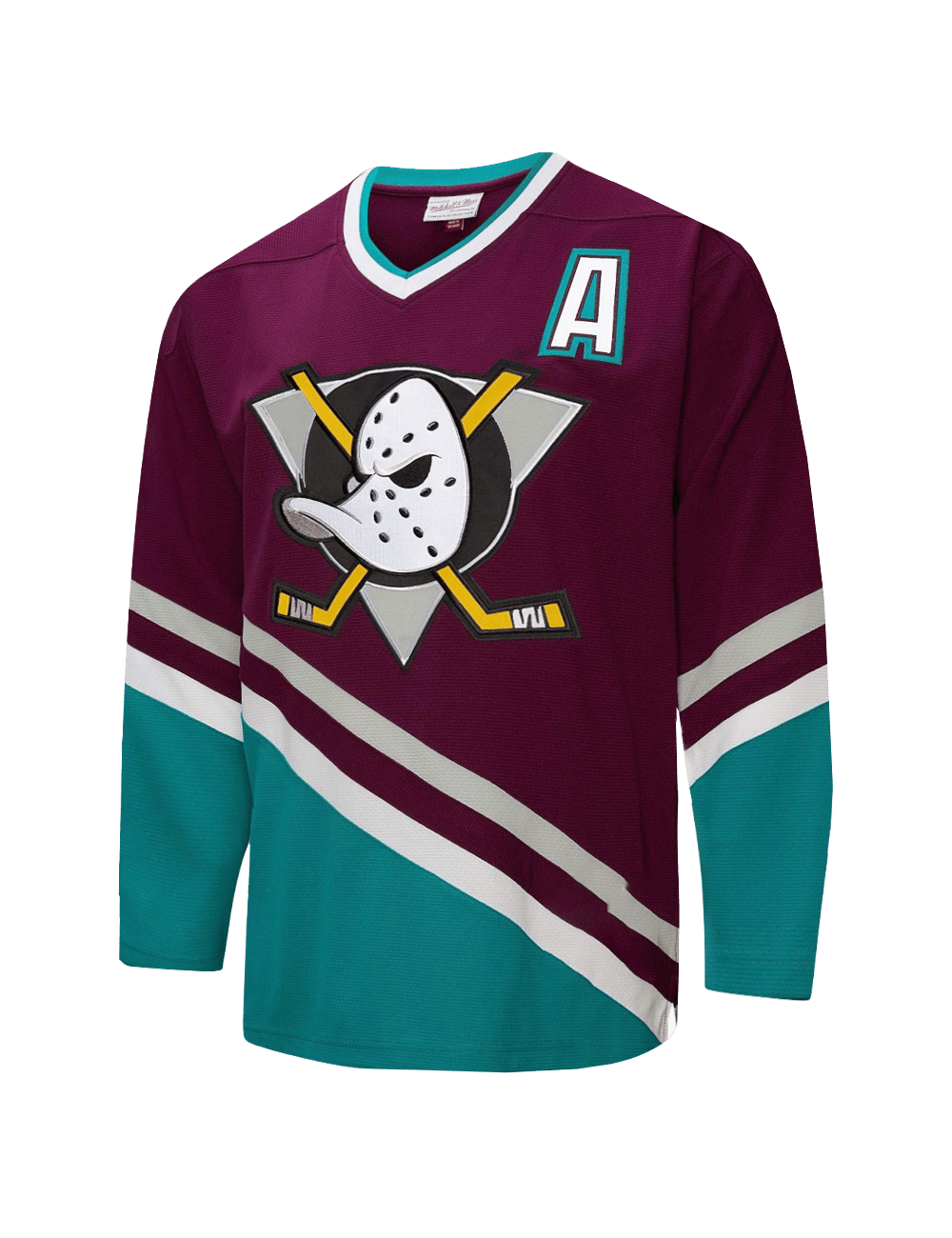 Teemu Selanne Anaheim Ducks Mitchell & Ness NHL 96 Power Play Jersey - Purple