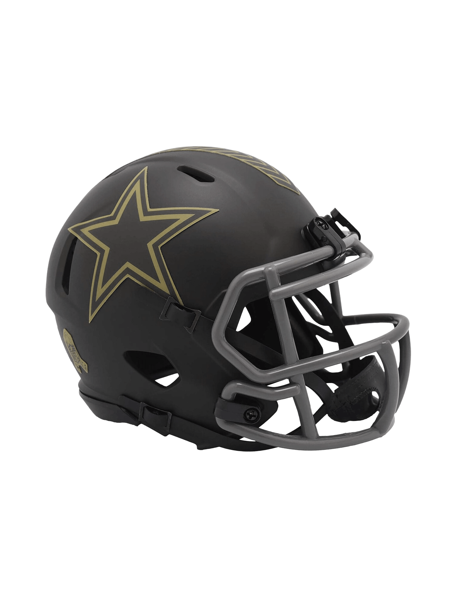 Dallas Cowboys Riddell NFL Salute To Service 25 Speed Mini Size Helmet
