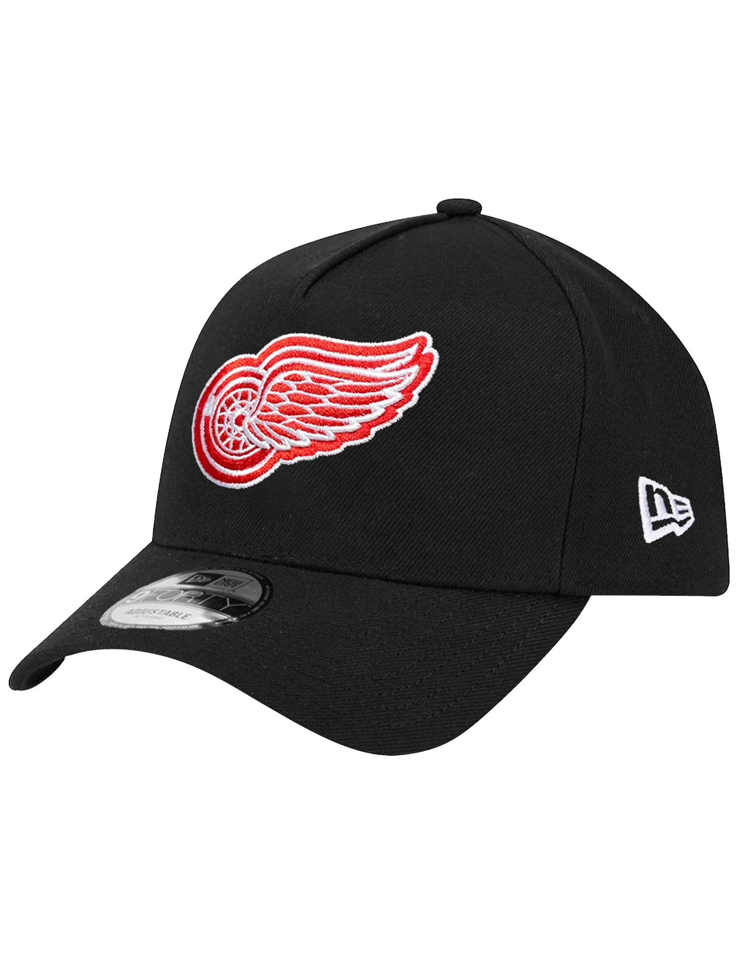Detroit Red Wings New Era NHL Team 9FORTY A-Frame Snapback Hat - Black