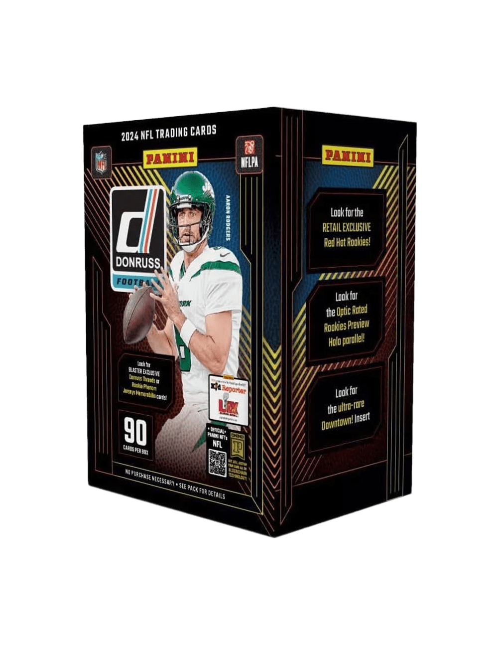 2024 Panini NFL Donruss Football Trading Card Blaster Box