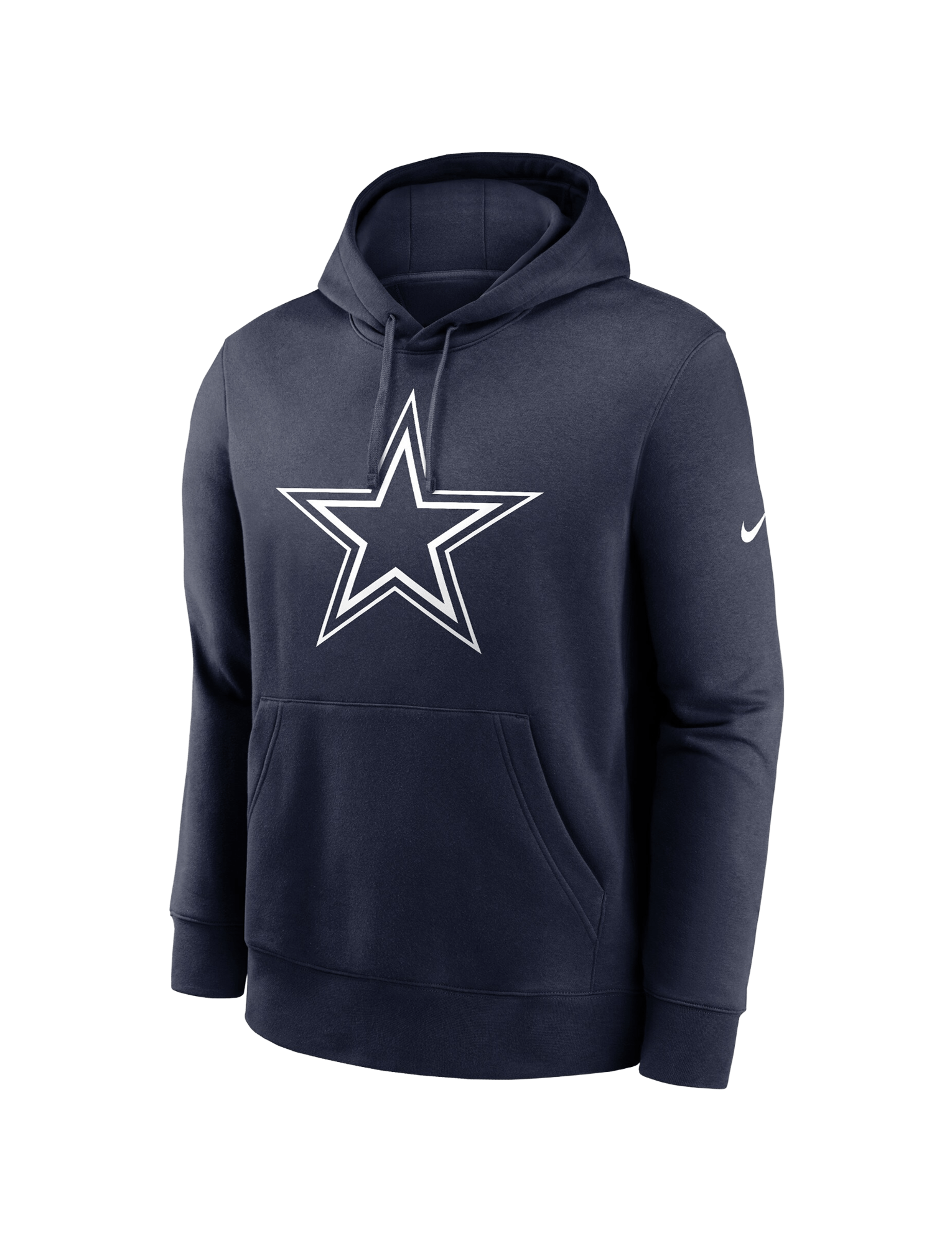 Dallas Cowboys Nike NFL Club Logo Hoodie Jumper - Navy