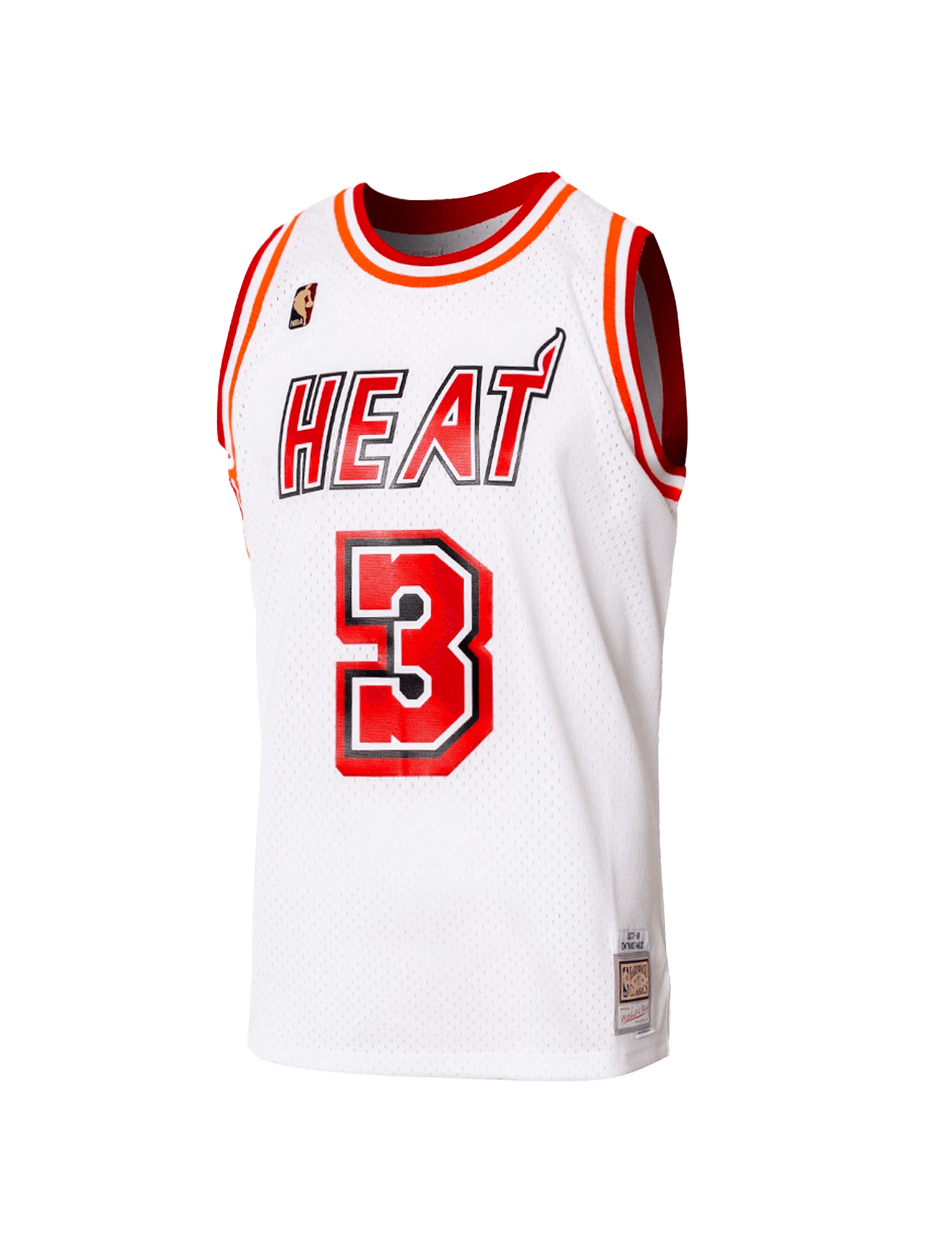 Dwyane Wade Miami Heat Mitchell & Ness NBA 07-08 Home Swingman Jersey - White