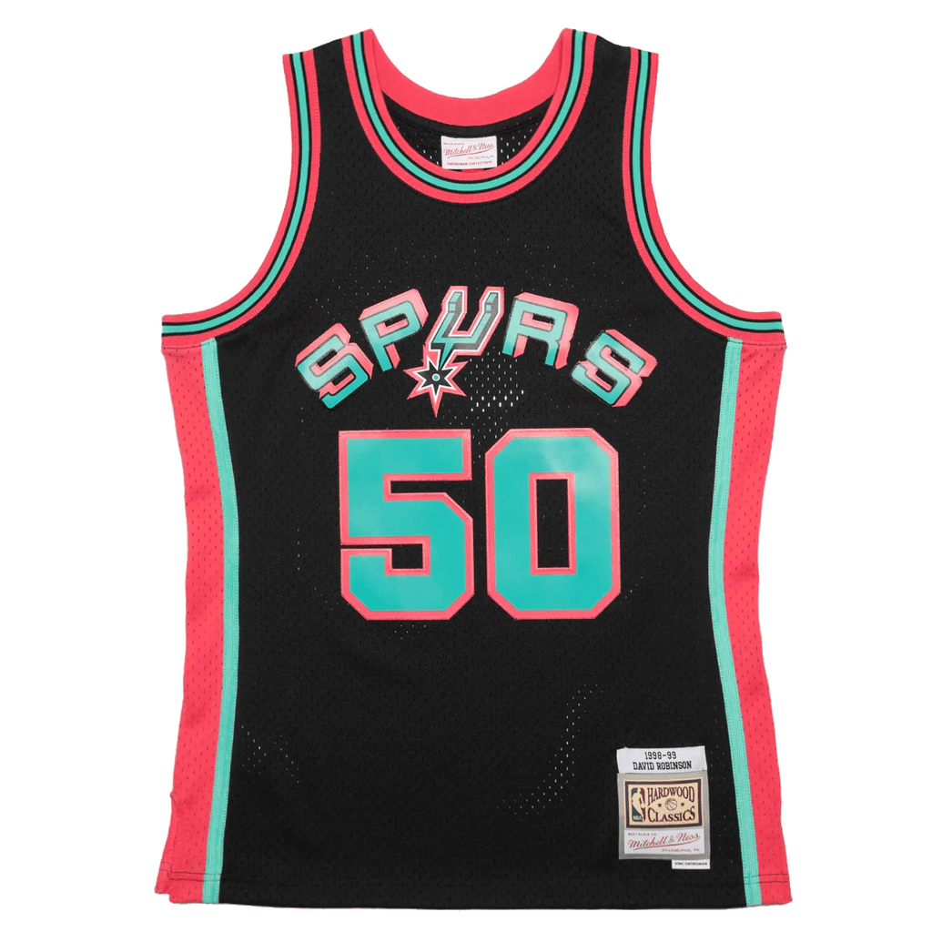 David Robinson San Antonio Spurs Mitchell Ness NBA 98 99 City Swingm US Sports HQ