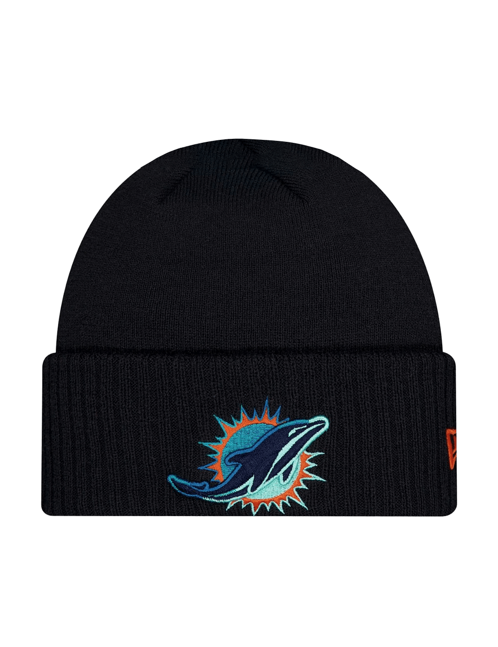 MIami Dolphins New Era NFL Rivalries Pomless Knit Beanie