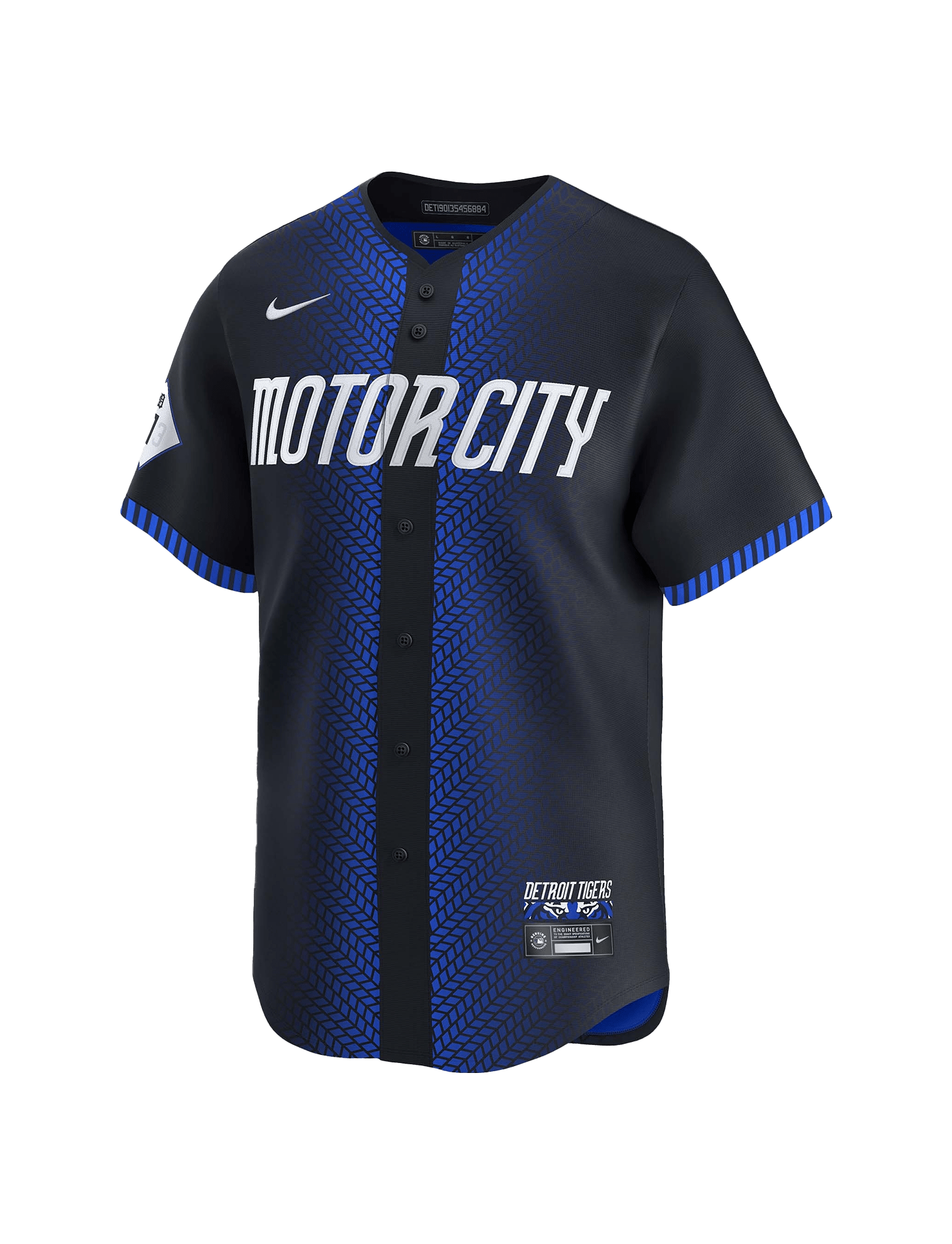 Detroit Tigers Nike MLB City Connect Limited Jersey - Black