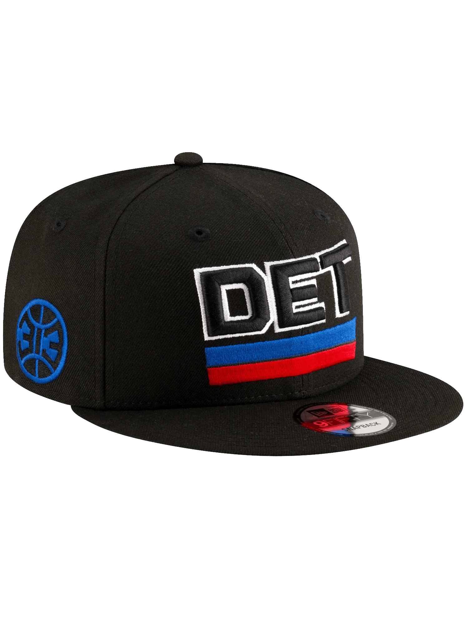 Detroit Pistons New Era NBA Statement 9FIFTY Snapback Hat - Black