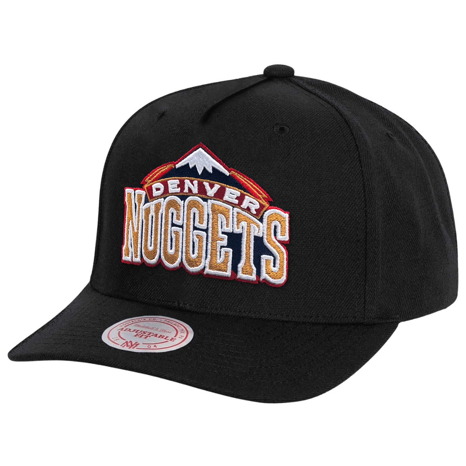 Denver Nuggets Mitchell & Ness NBA HWC MVP Snapback Hat - Black