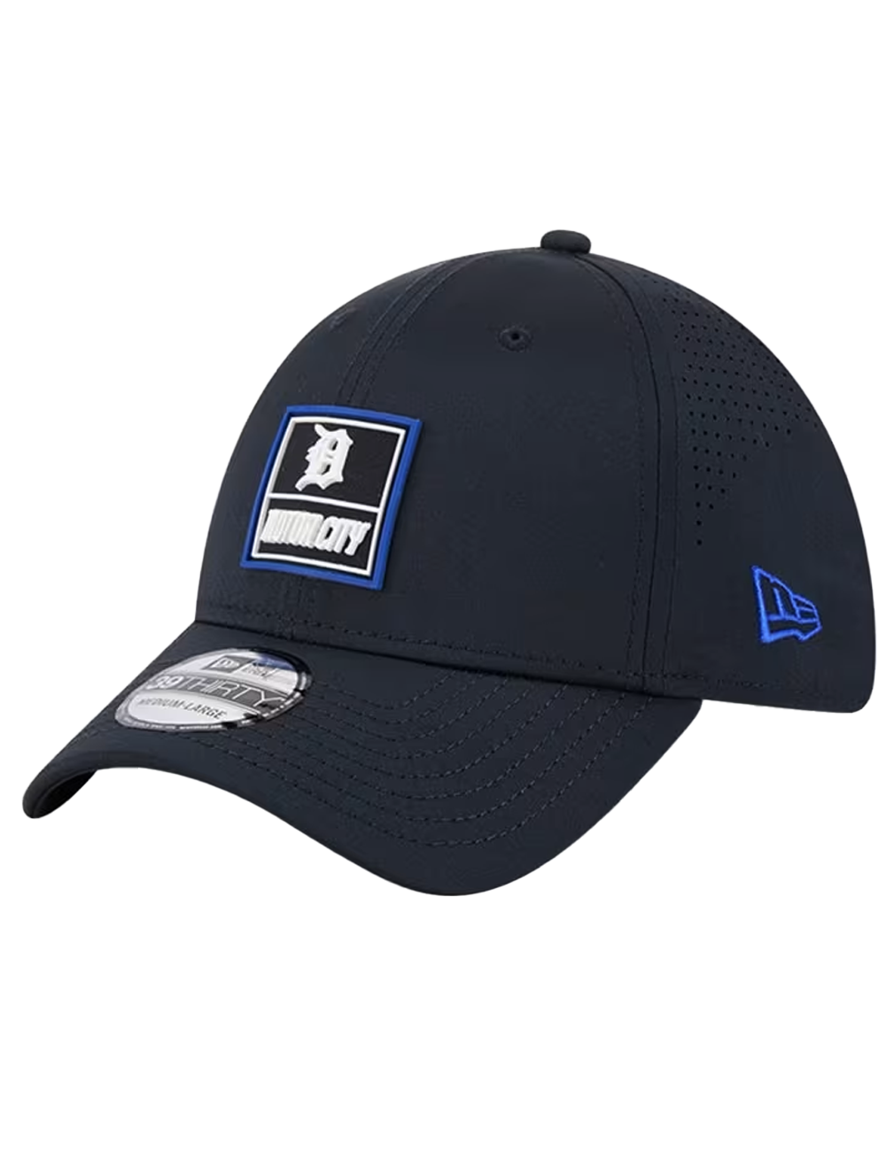 Detroit Tigers New Era MLB City Connect Performance 39THIRTY Stretch-Fit Hat - Navy
