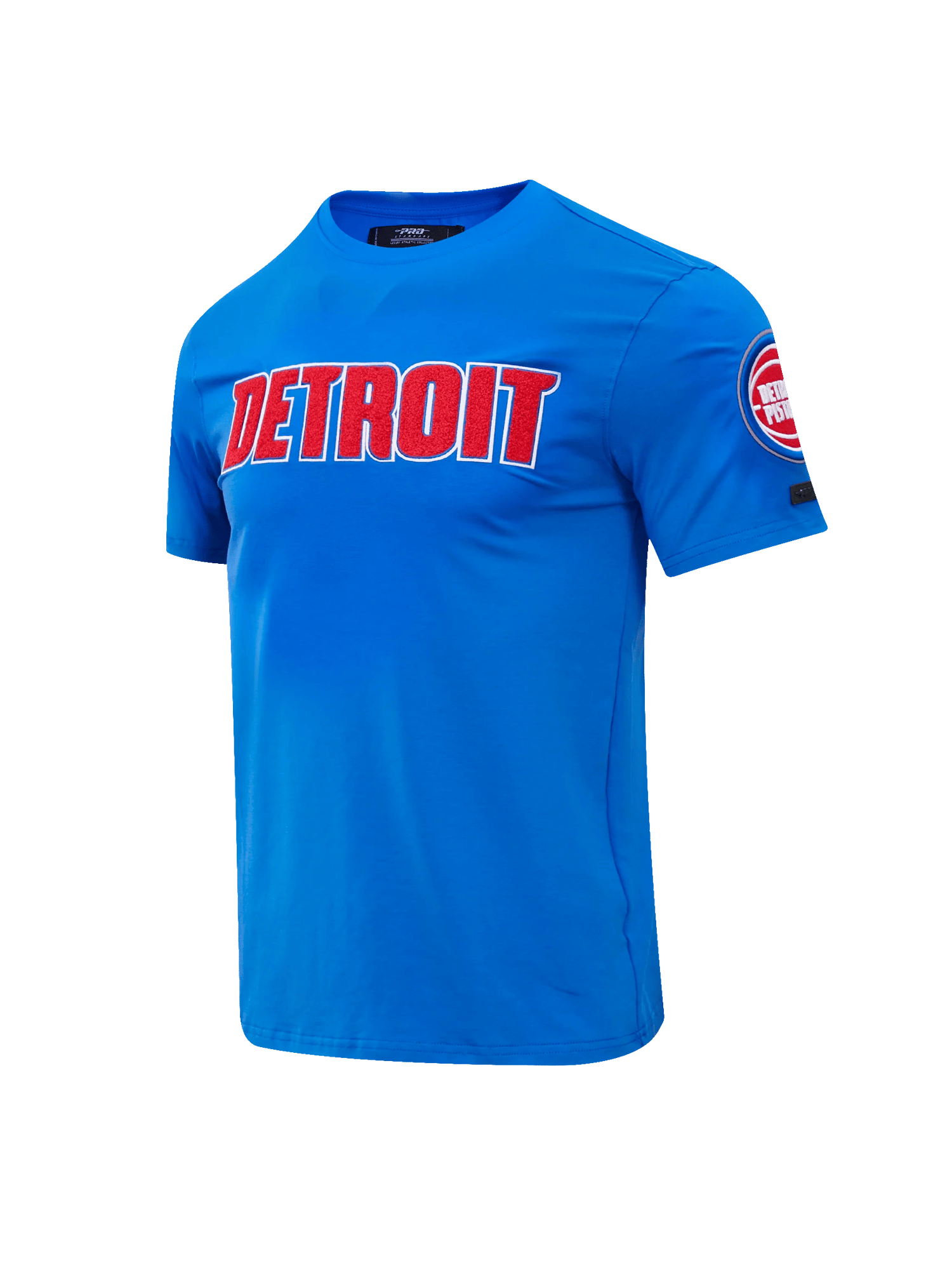 Detroit Pistons Pro Standard NBA Team Chenille Flex T-Shirt - Blue