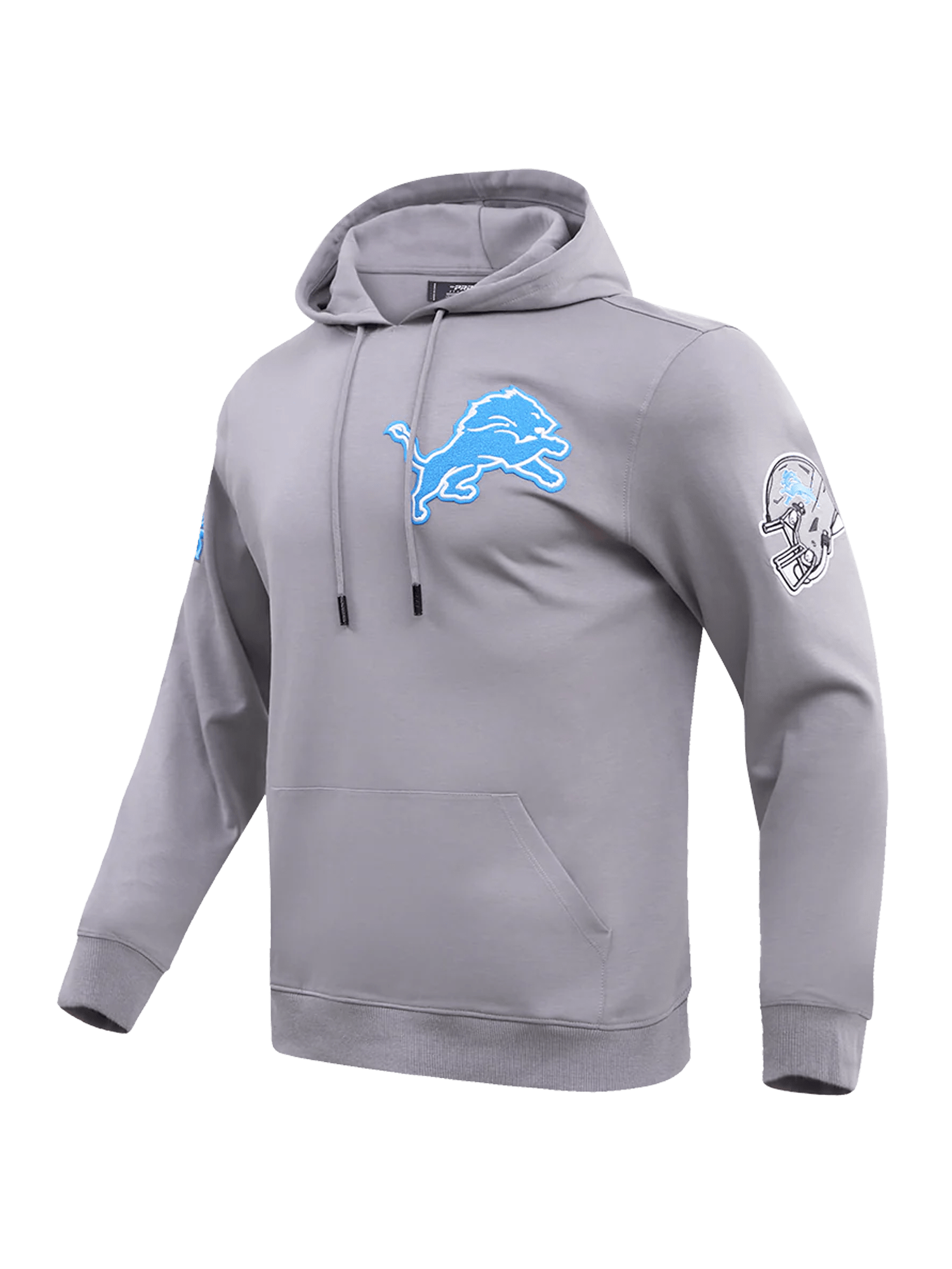 Detroit Lions Pro Standard NFL Team Chenille Hoodie Jumper - Grey