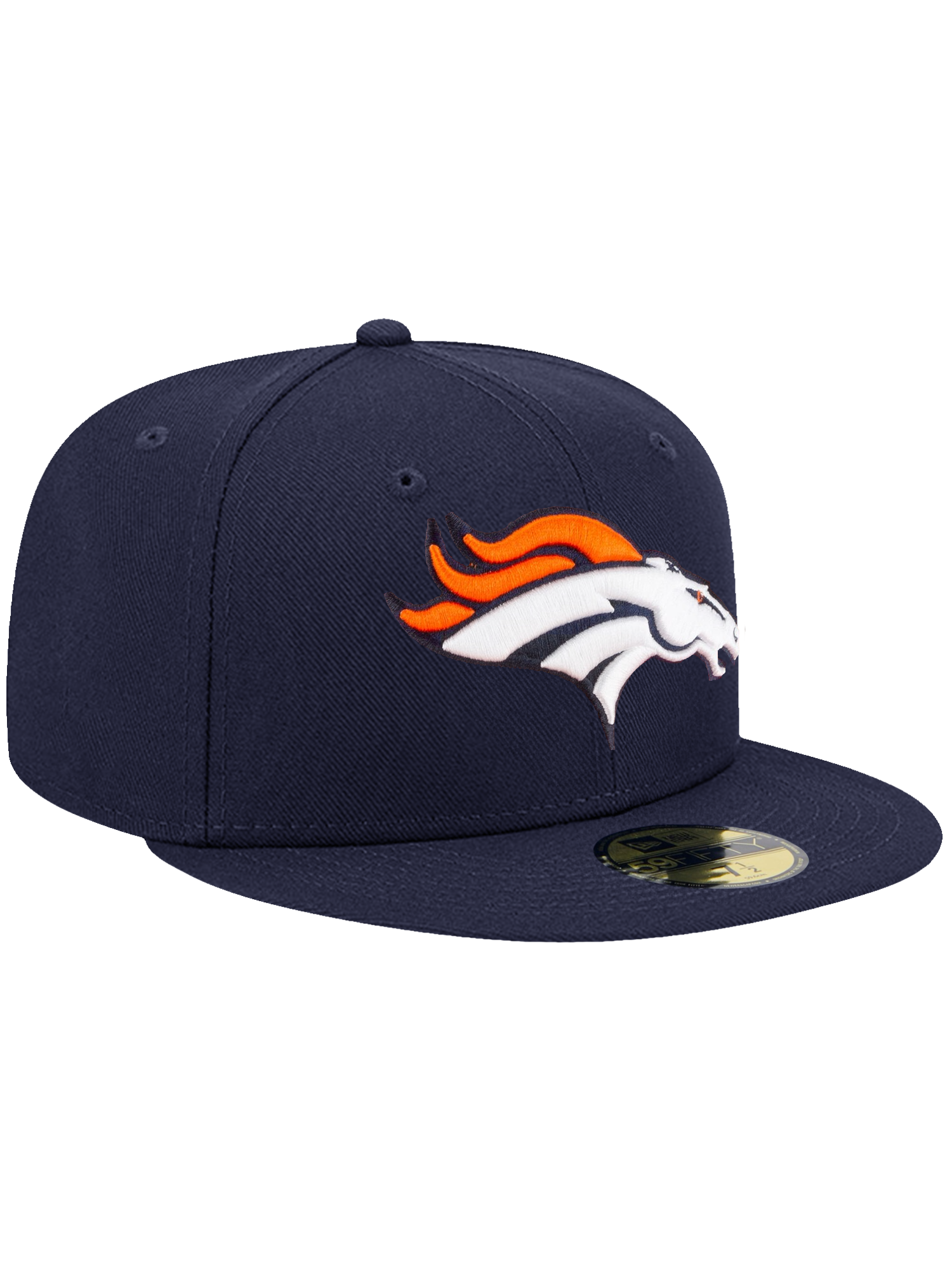 Denver Broncos New Era NFL Team 59FIFTY Fitted Hat - Navy