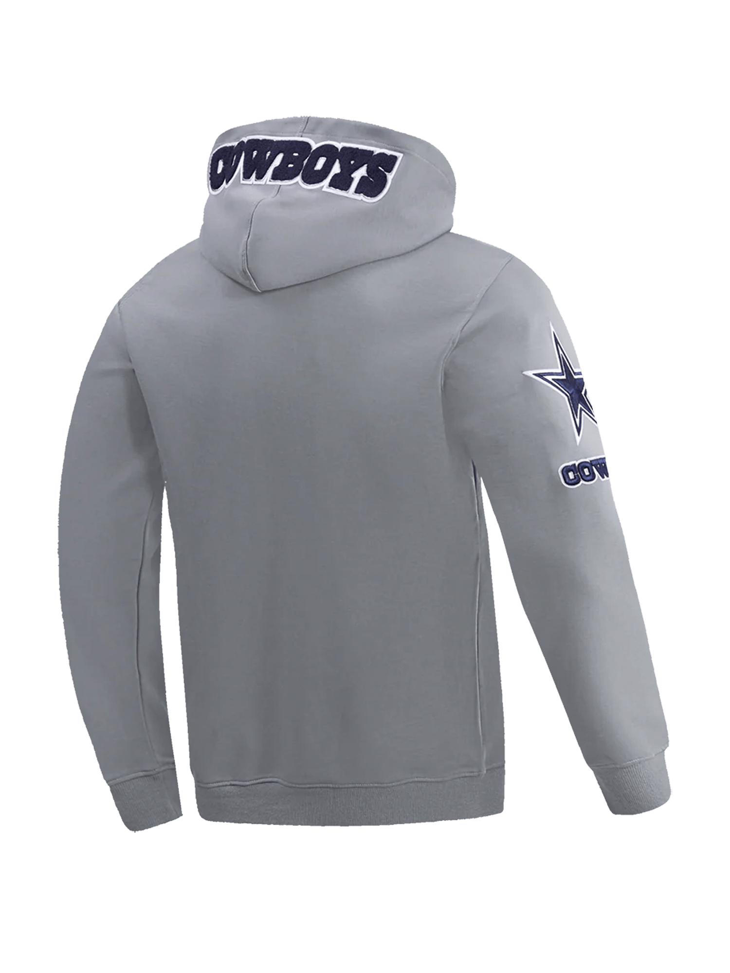 Dallas Cowboys Pro Standard NFL Team Chenille Hoodie Jumper - Grey