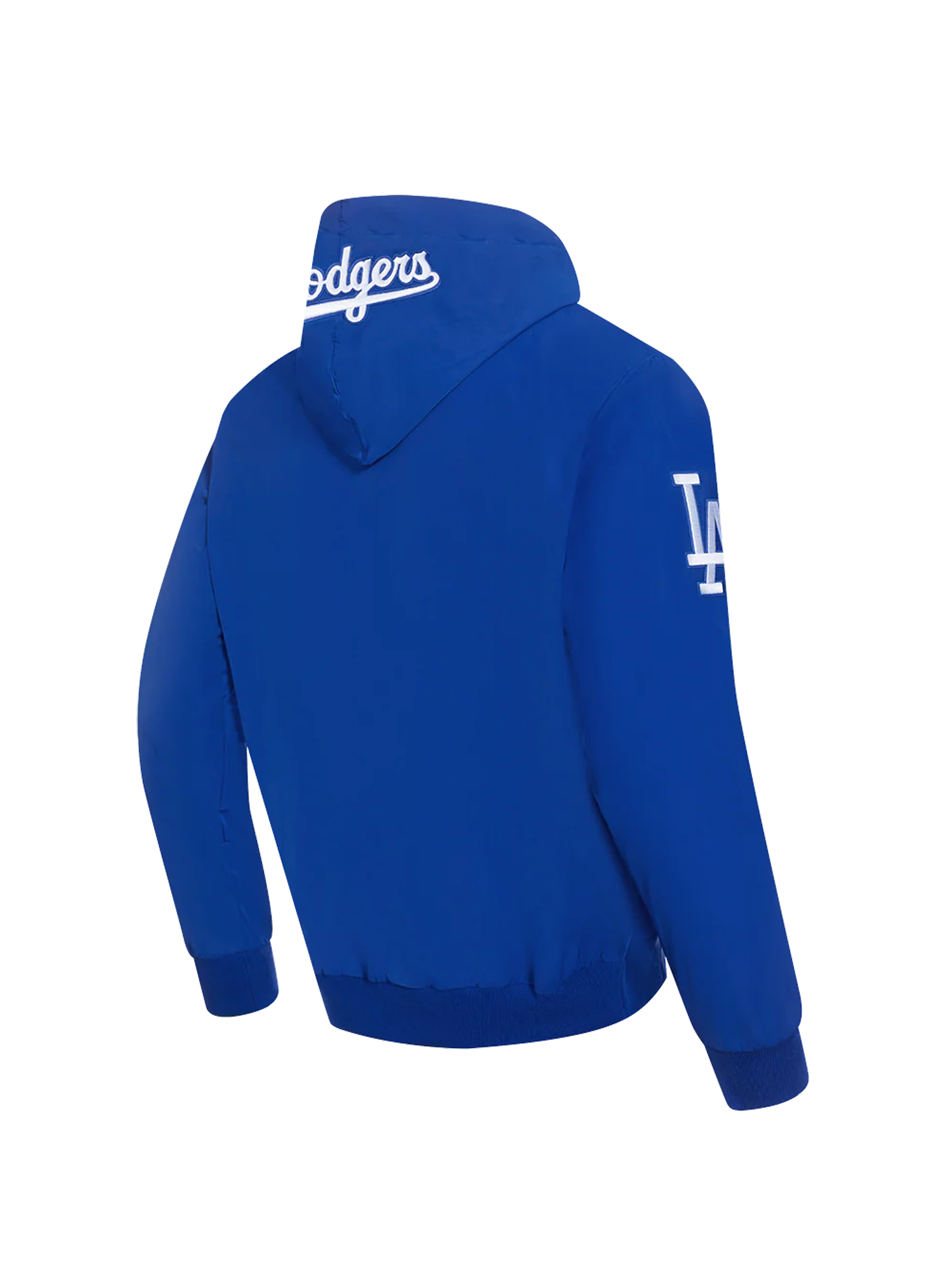 Los Angeles Dodgers Pro Standard MLB Woven Wind Zip Hoodie Jumper - Blue