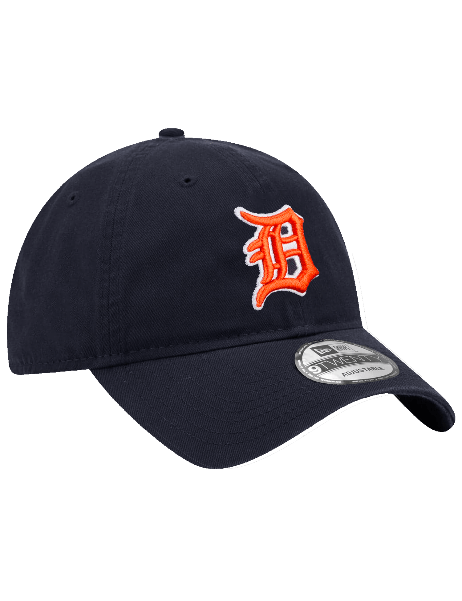 Detroit Tigers New Era MLB Team Alt 9TWENTY Strapback Hat - Navy