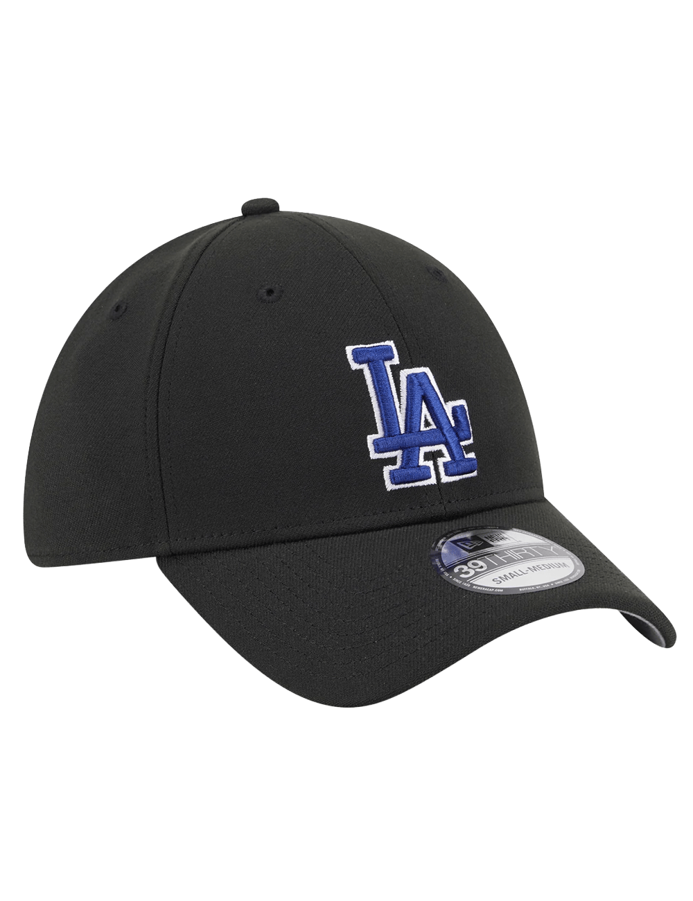 Los Angeles Dodgers New Era MLB Team 39THIRTY Stretch-Fit Hat - Black