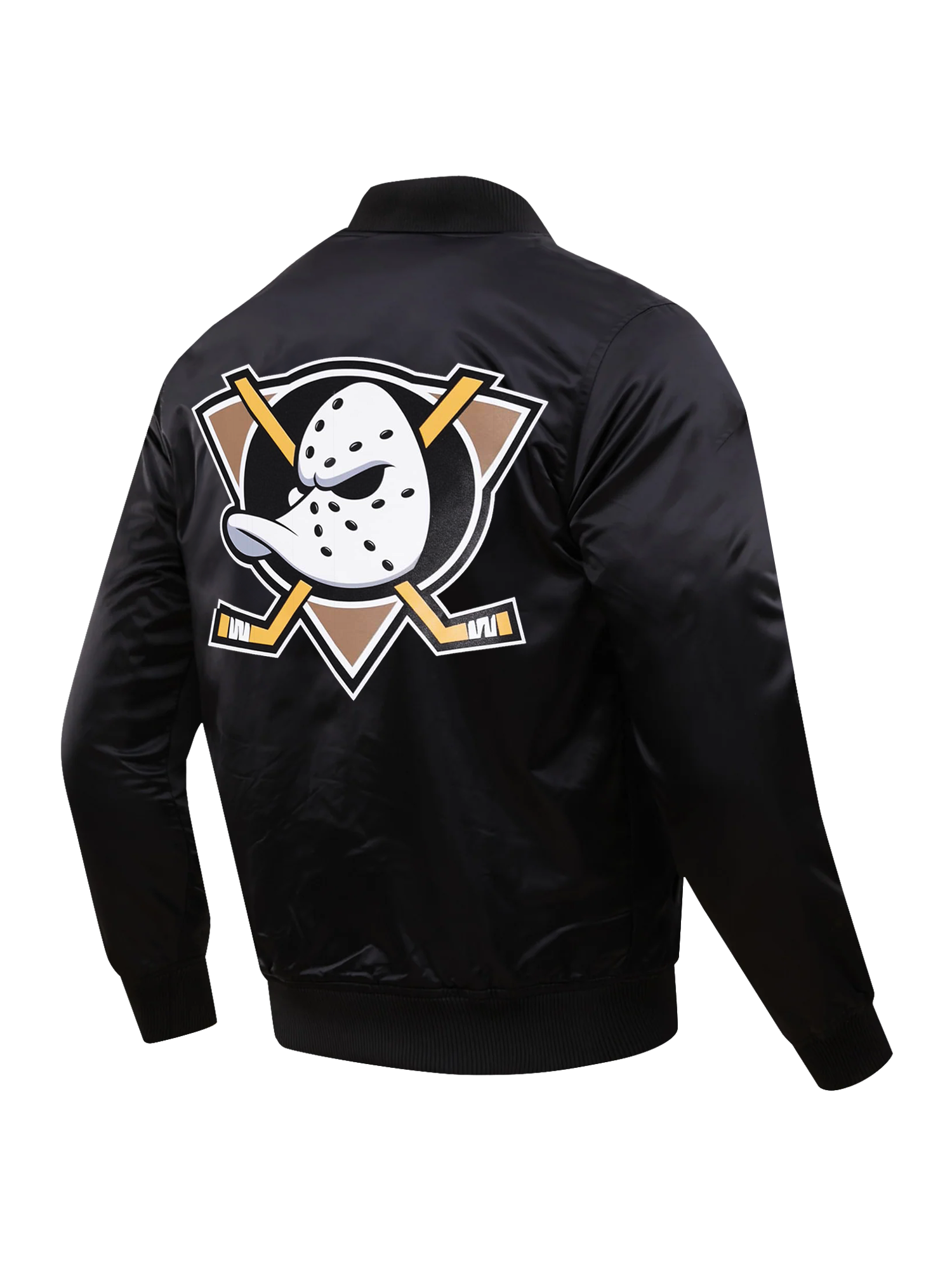 Anaheim Ducks Pro Standard NHL Team Classic Satin Button Jacket - Black