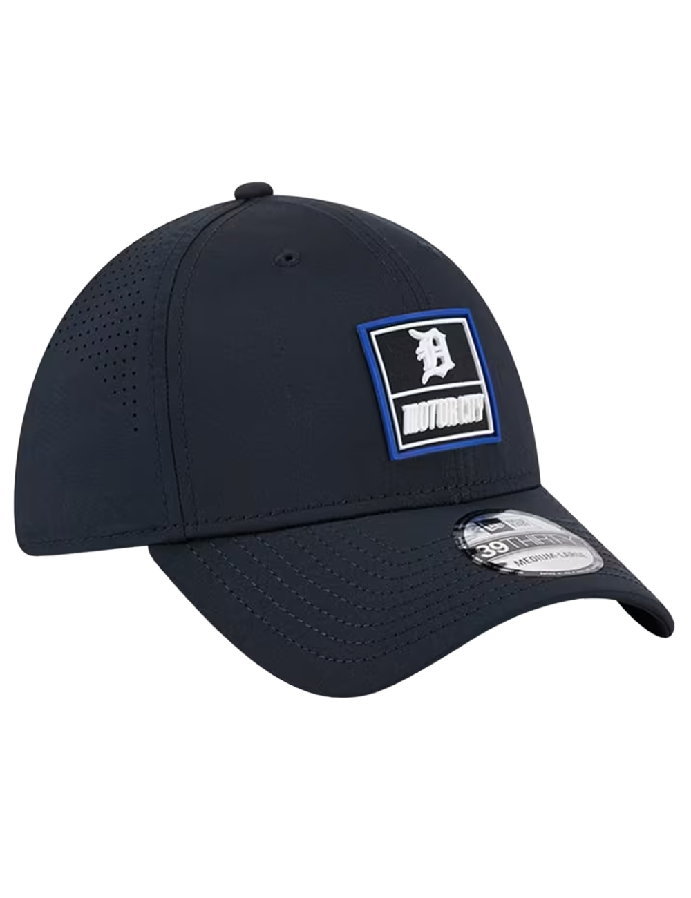 Detroit Tigers New Era MLB City Connect Performance 39THIRTY Stretch-Fit Hat - Navy