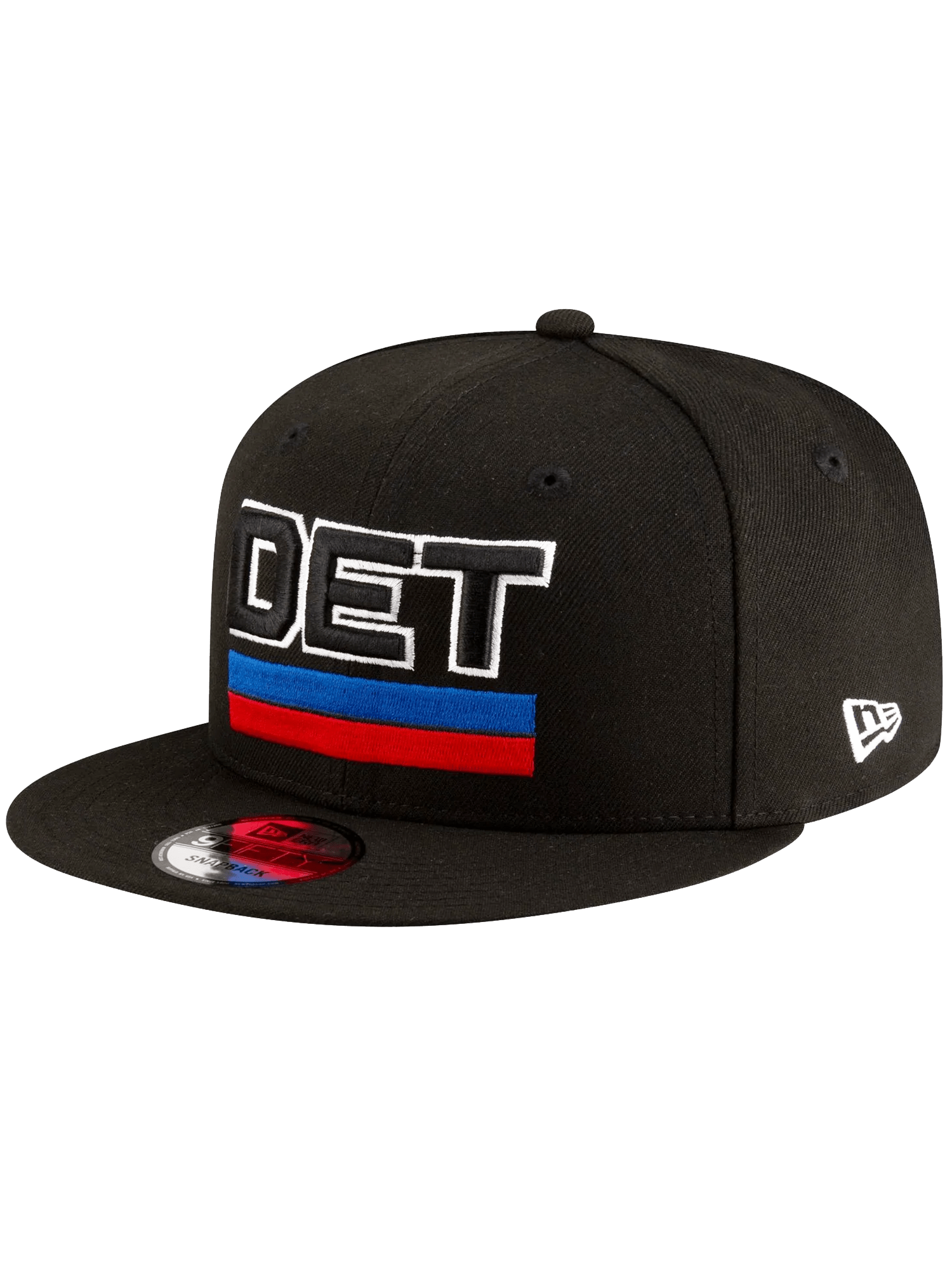 Detroit Pistons New Era NBA Statement 9FIFTY Snapback Hat - Black