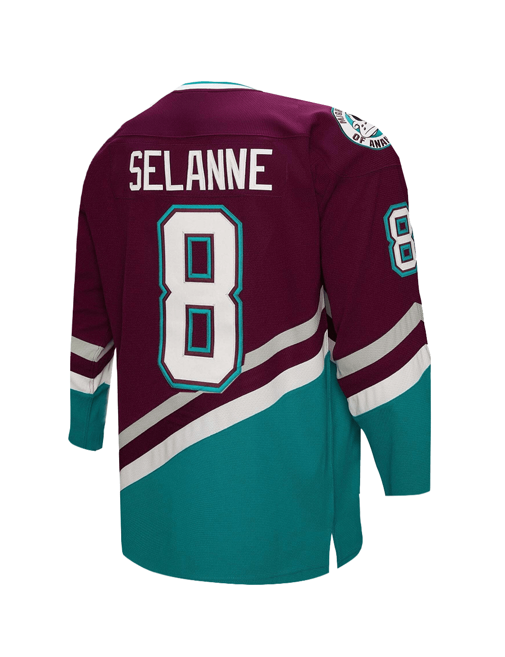 Teemu Selanne Anaheim Ducks Mitchell & Ness NHL 96 Power Play Jersey - Purple