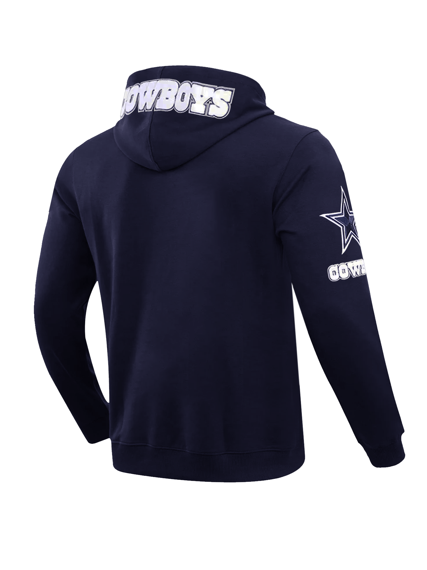 Dallas Cowboys Pro Standard NFL Team Chenille Hoodie Jumper - Navy