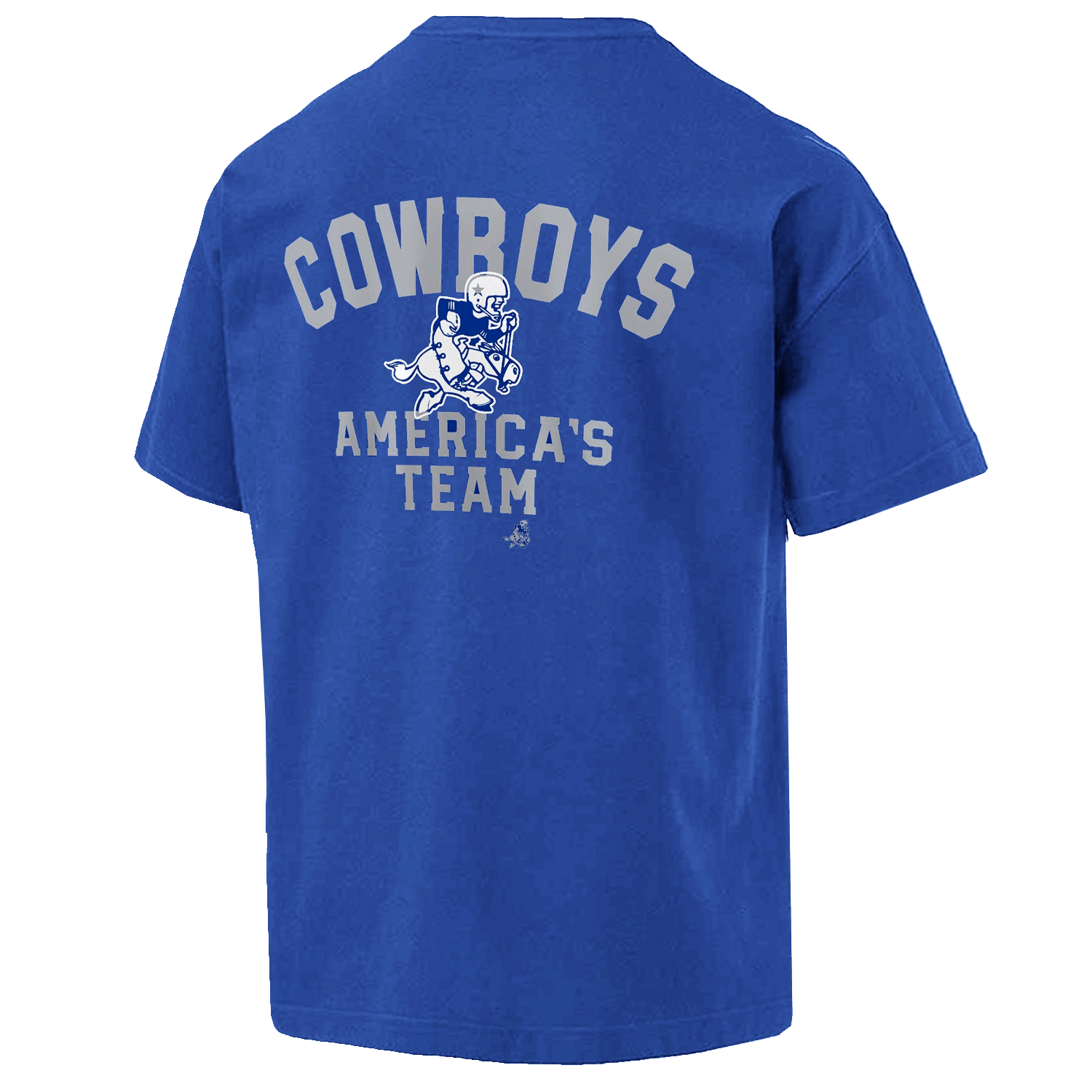 Dallas Cowboys Nike NFL Rewind Oversized Heavyweight T-Shirt - Blue