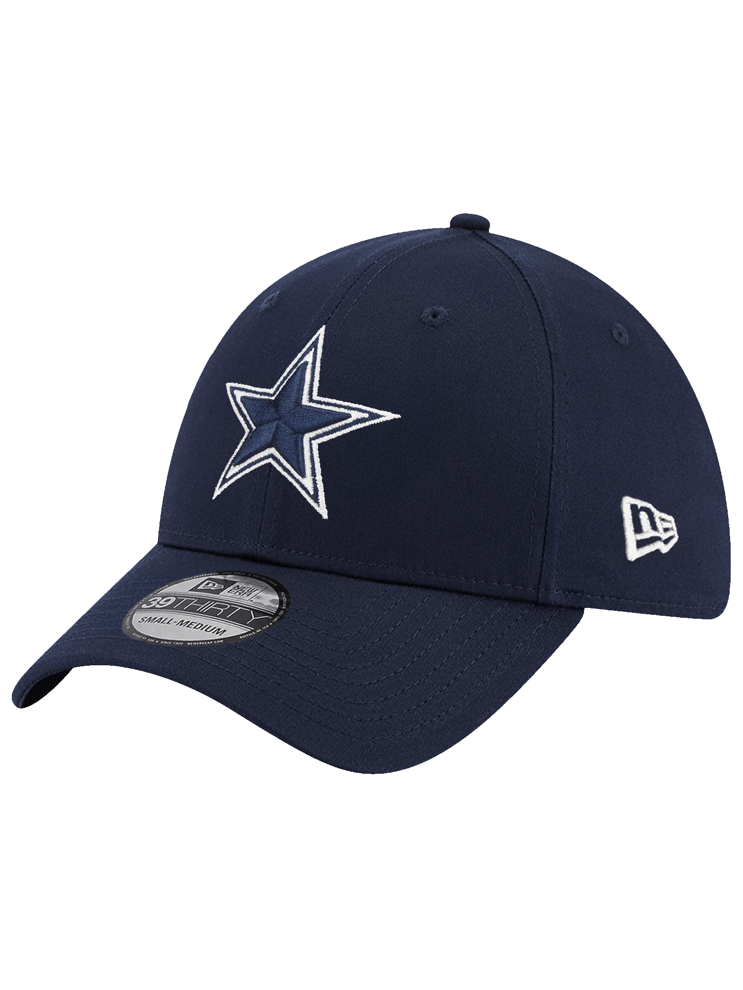 Dallas Cowboys New Era NFL Team 39THIRTY Stretch-Fit Hat - Navy