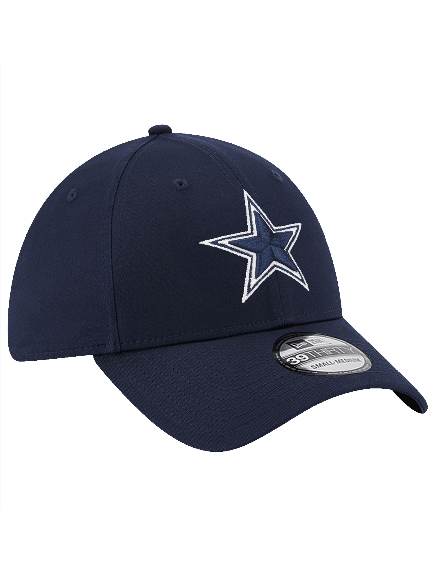 Dallas Cowboys New Era NFL Team 39THIRTY Stretch-Fit Hat - Navy