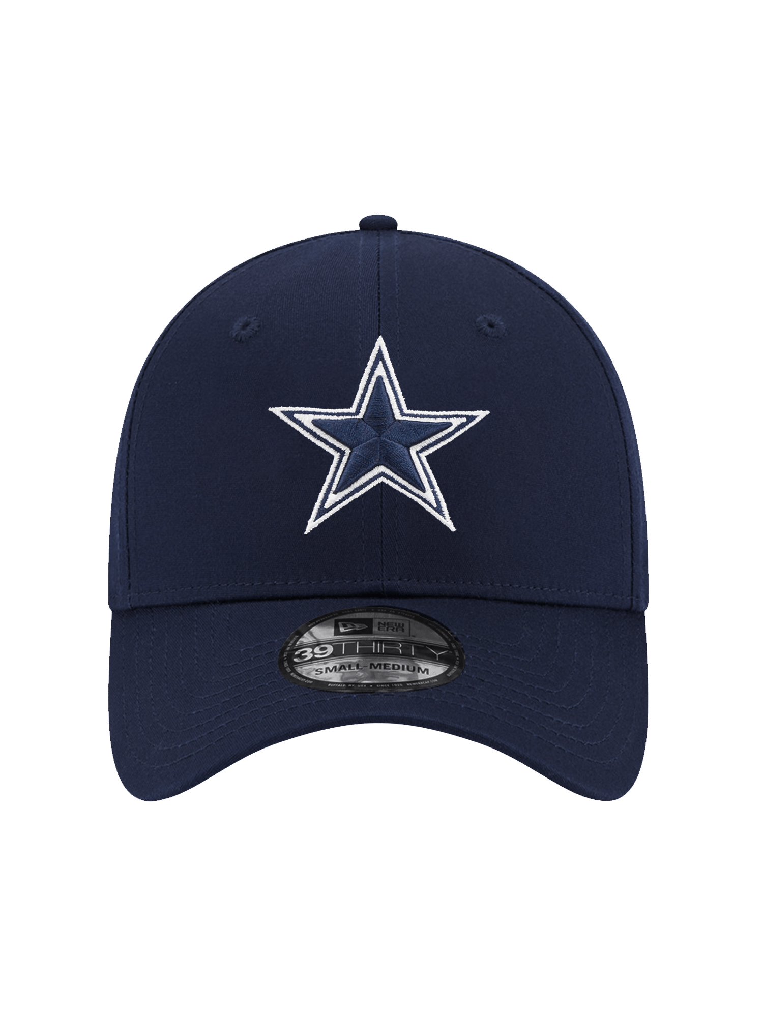 Dallas Cowboys New Era NFL Team 39THIRTY Stretch-Fit Hat - Navy