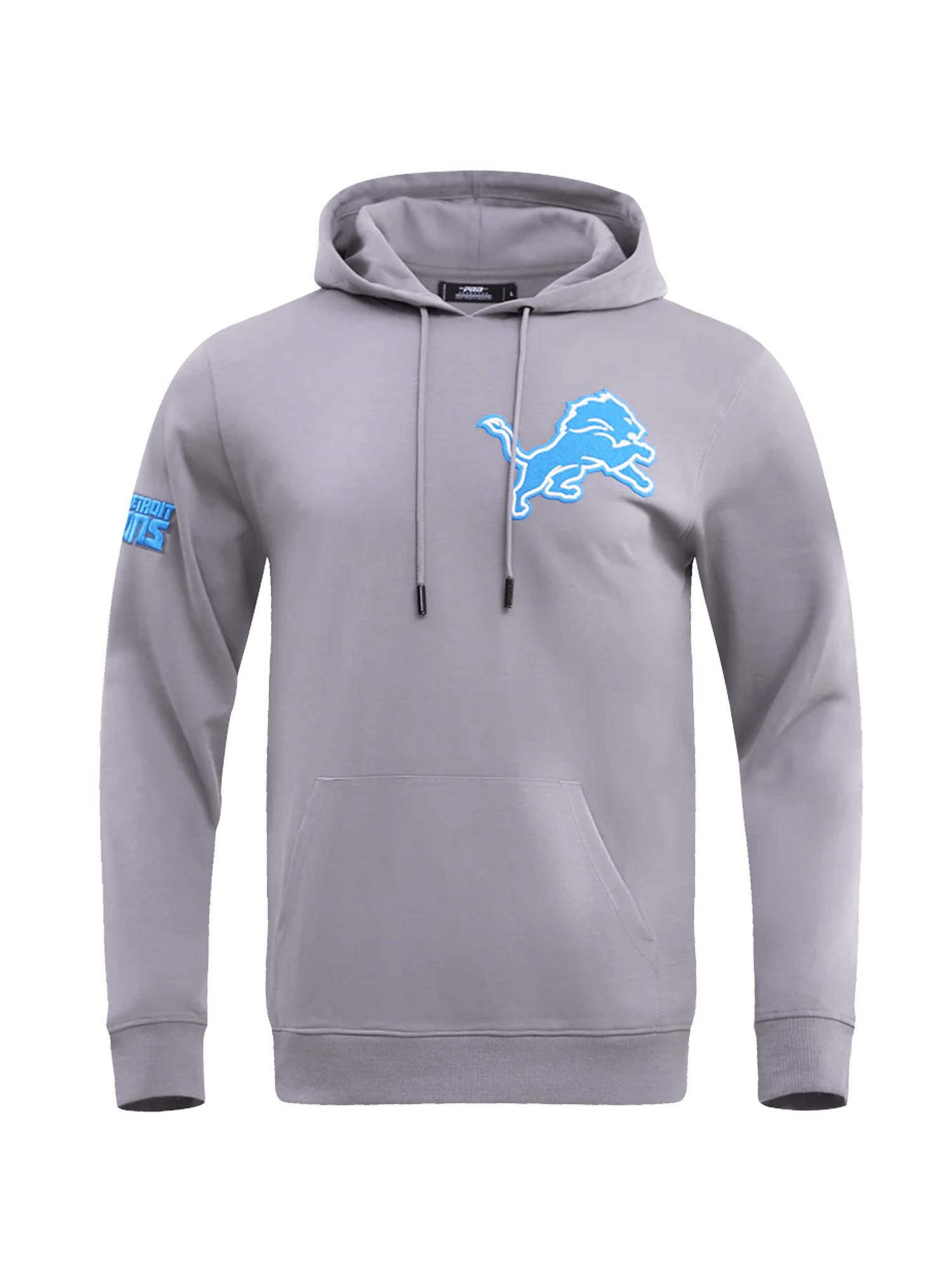 Detroit Lions Pro Standard NFL Team Chenille Hoodie Jumper - Grey