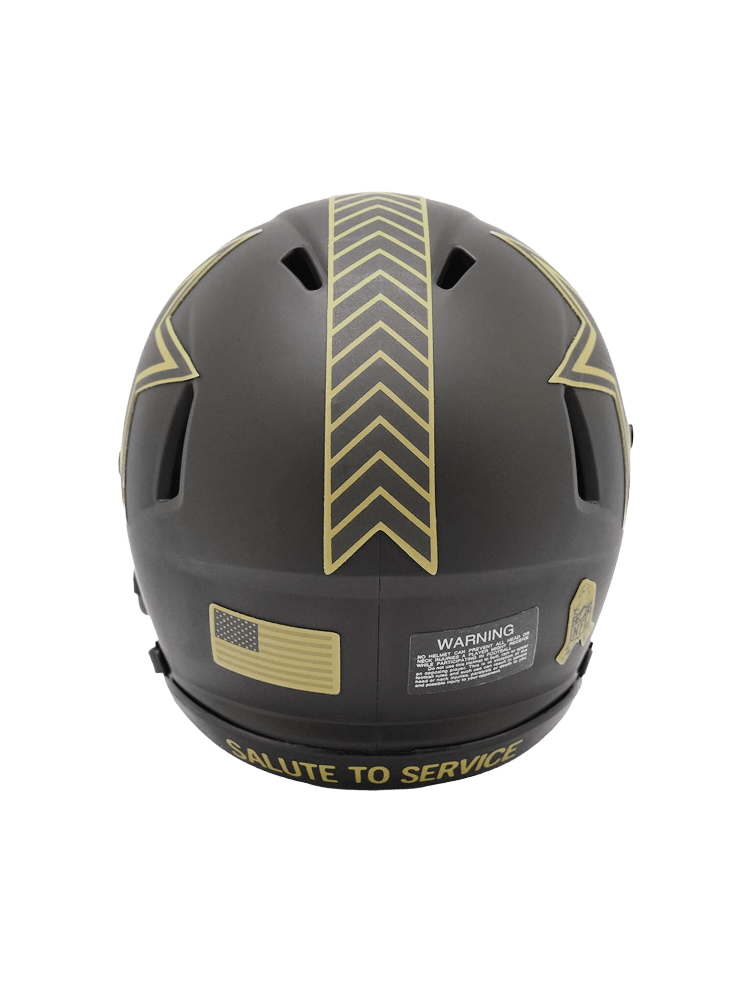 Dallas Cowboys Riddell NFL Salute To Service 25 Speed Mini Size Helmet